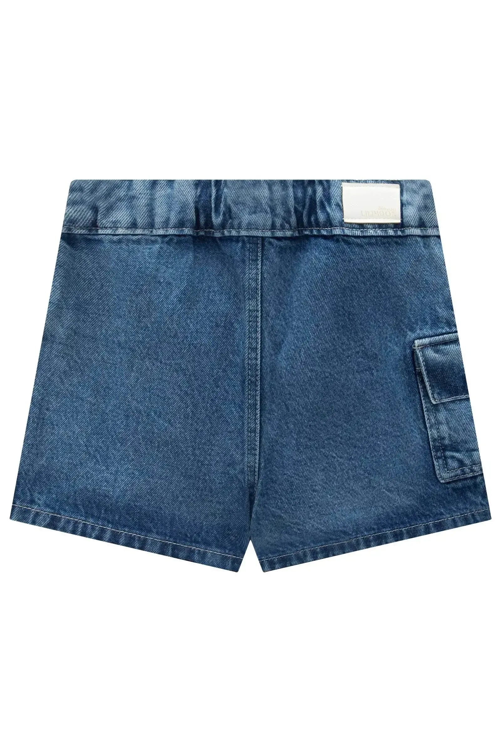 Short Saia em Jeans Zef 94634 Lilimoon Teen Menina