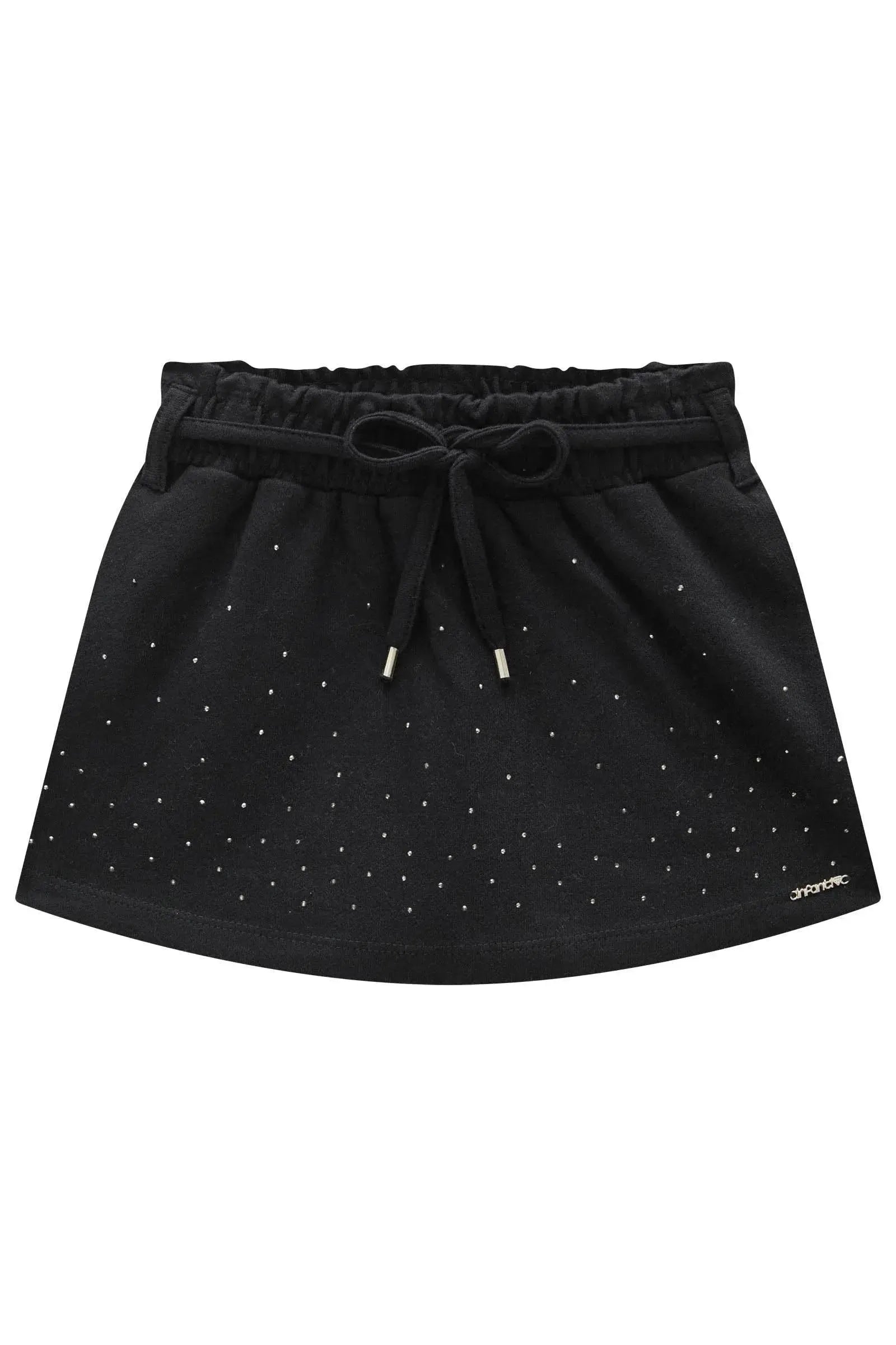 Short Saia em Moletwill 92492 Infanti Infantil Menina