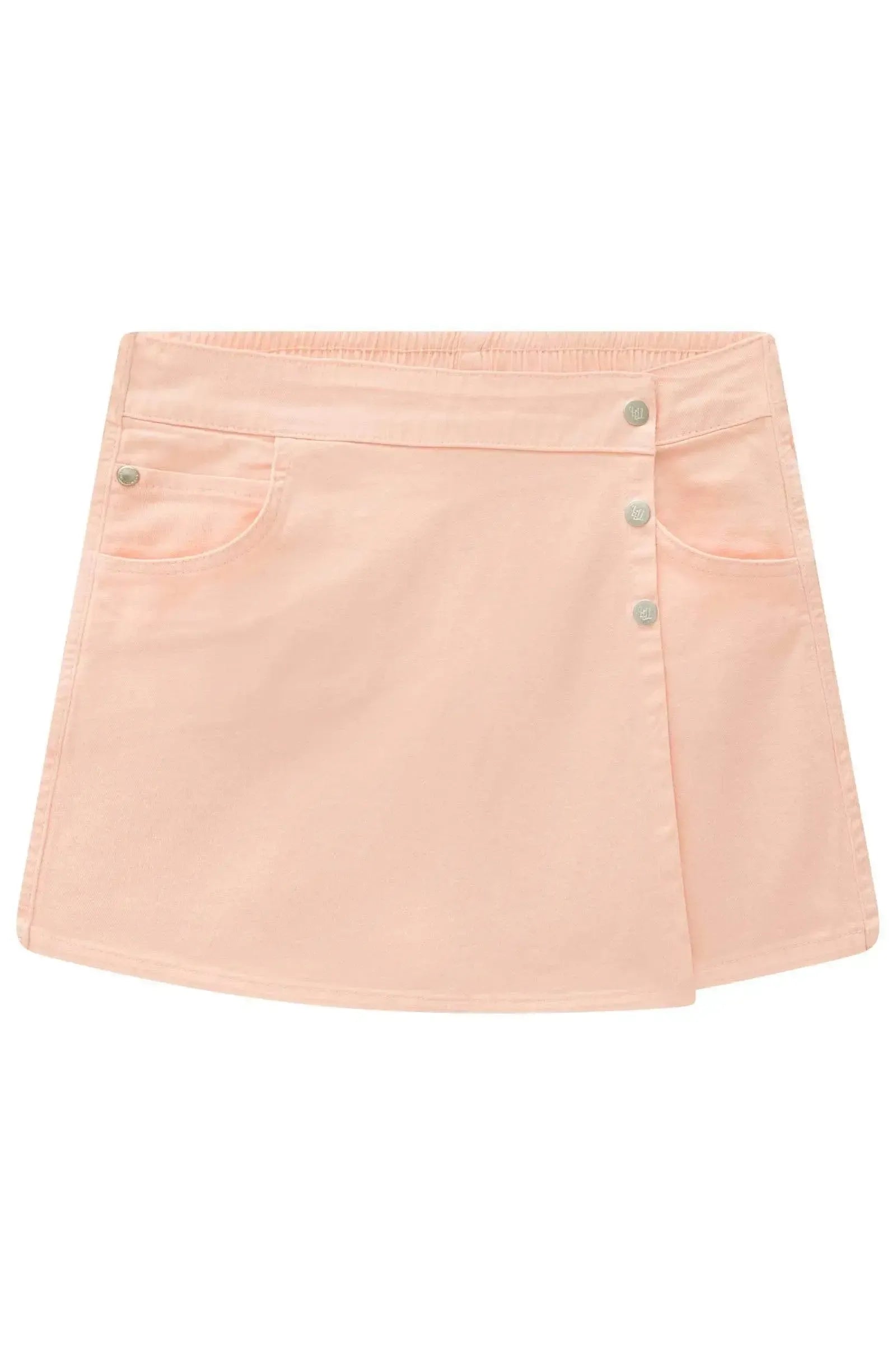 Short Saia em Sarja com Elastano 94873 Lilimoon Teen Menina