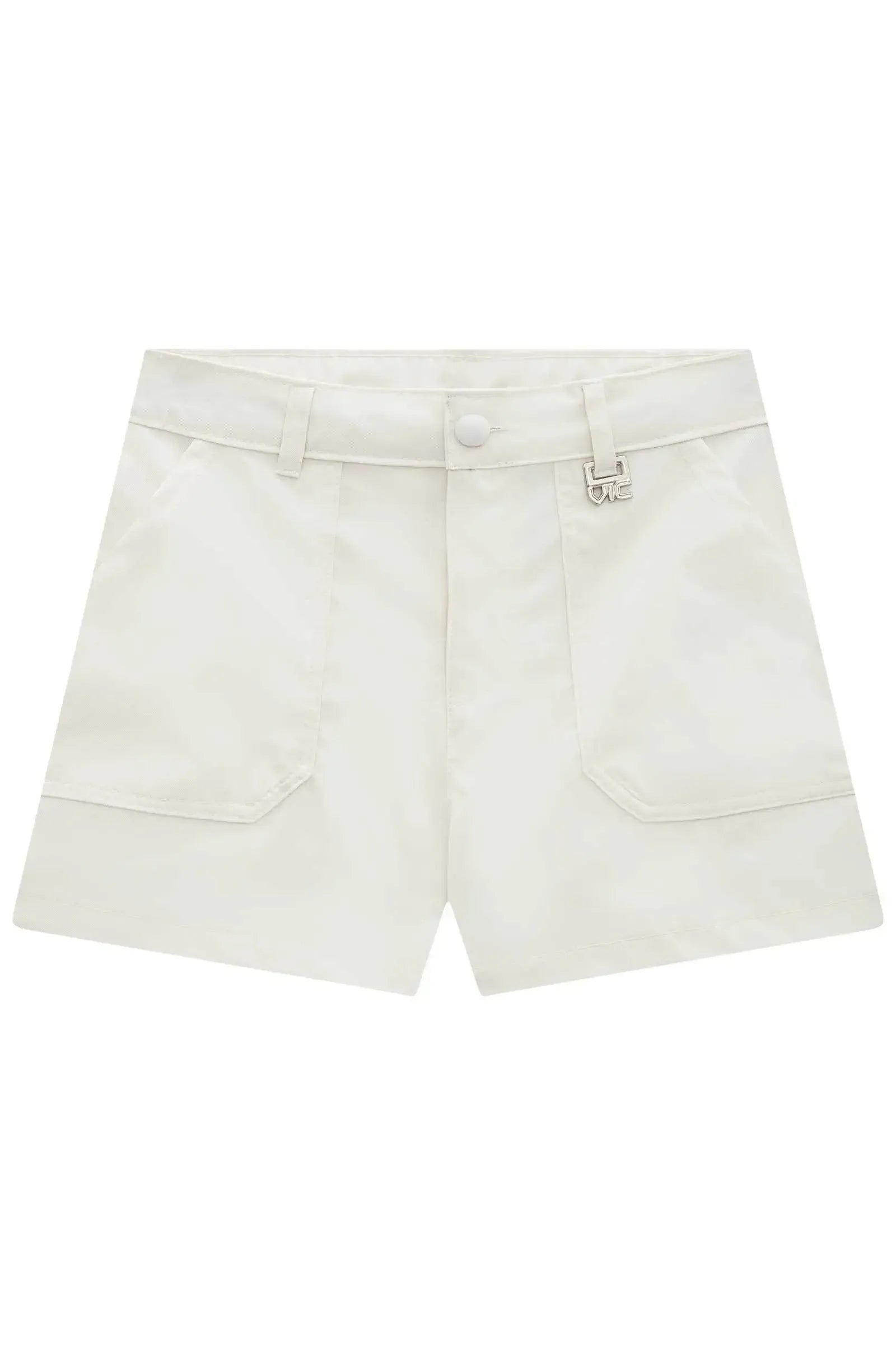 Shorts em Alfaiataria Tecno Cargo 95638 Vic&Vicky Teen Menina