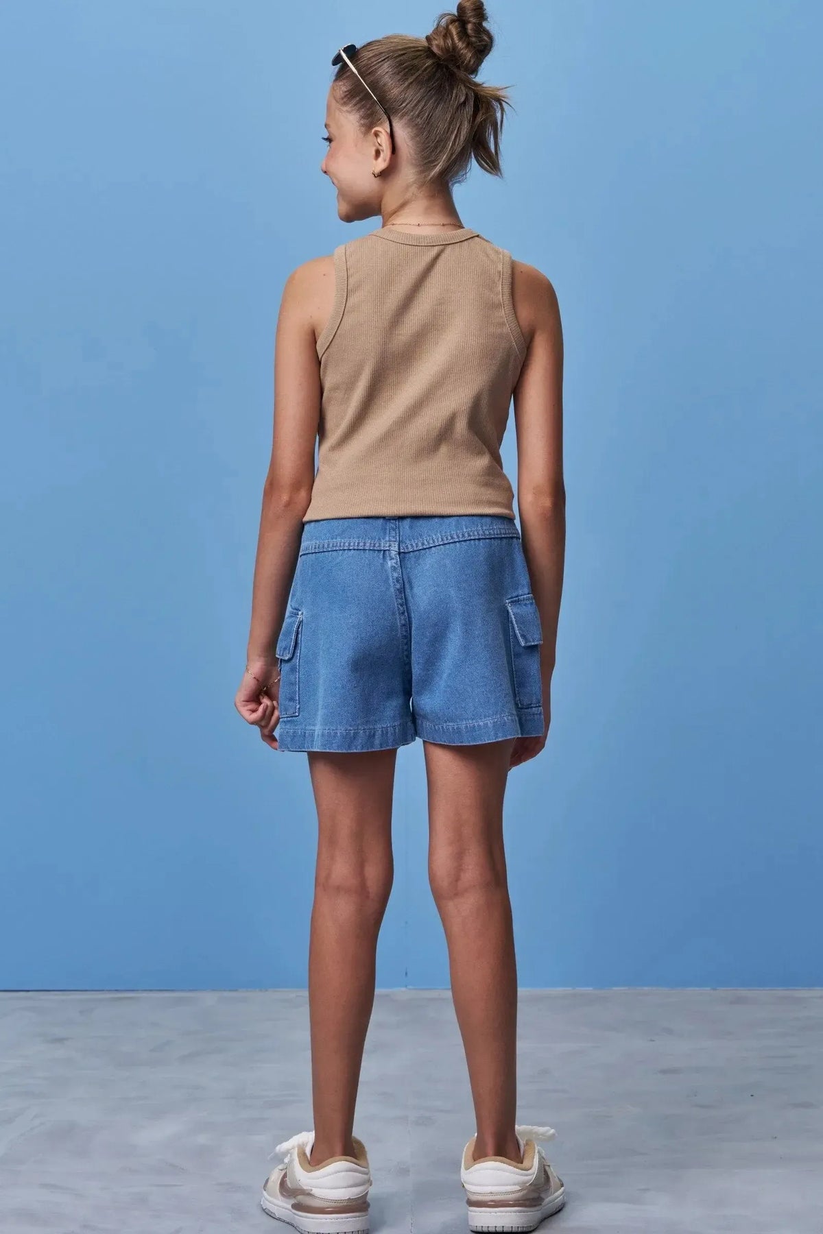 Shorts em Jeans 97954 Vic Teen Menina