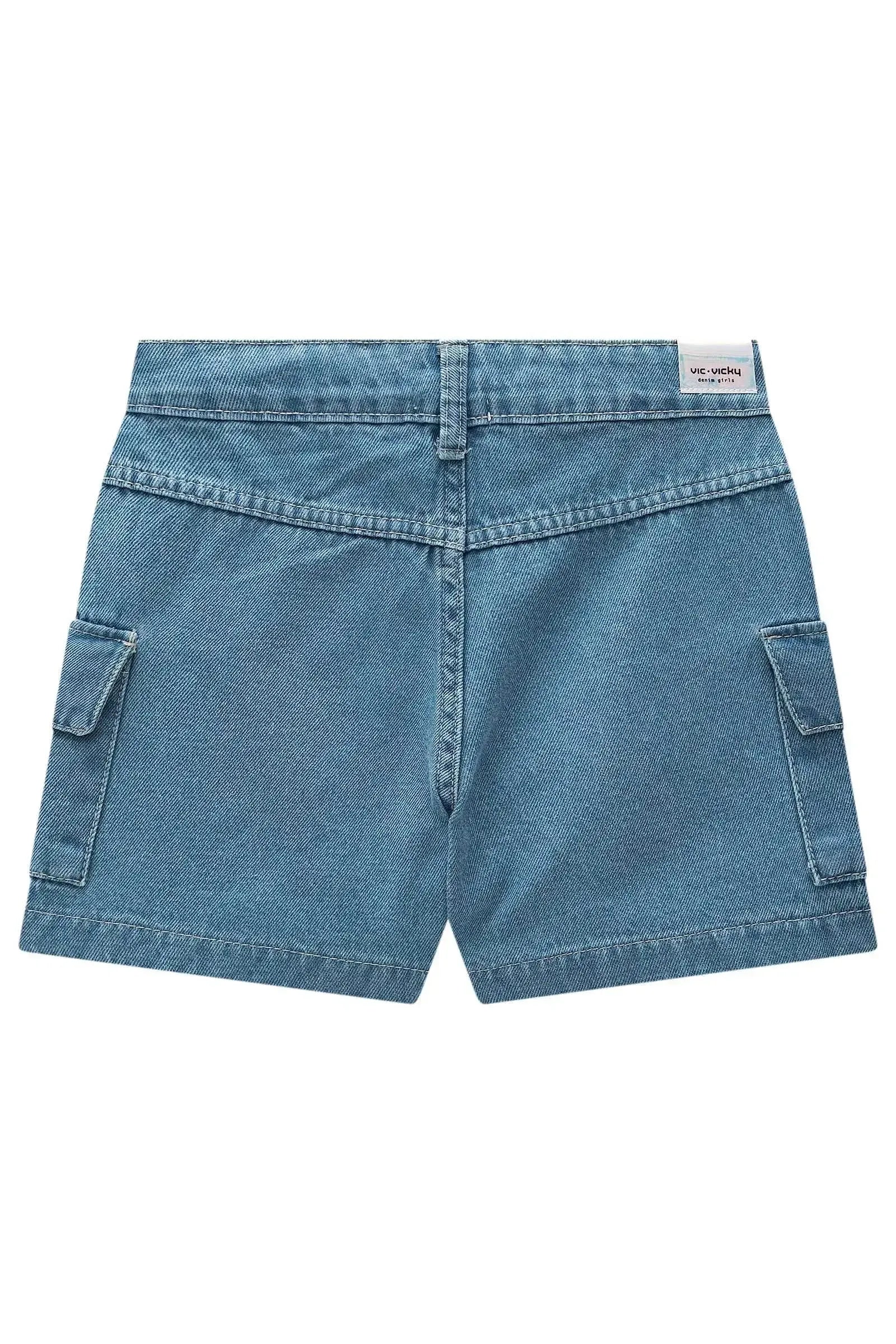 Shorts em Jeans 97954 Vic Teen Menina