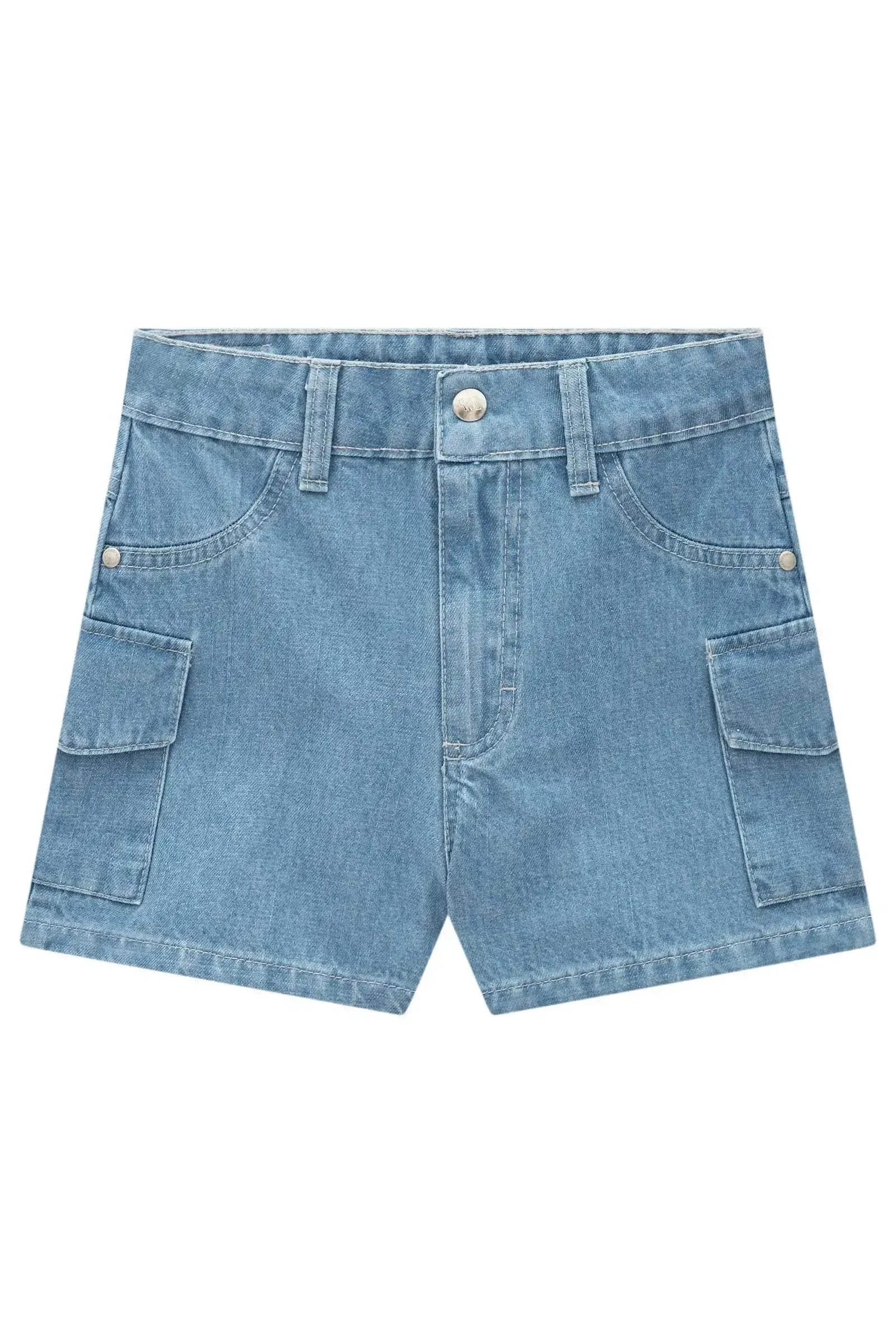 Shorts em Jeans Arkansas 98169 Lilimoon Teen Menina