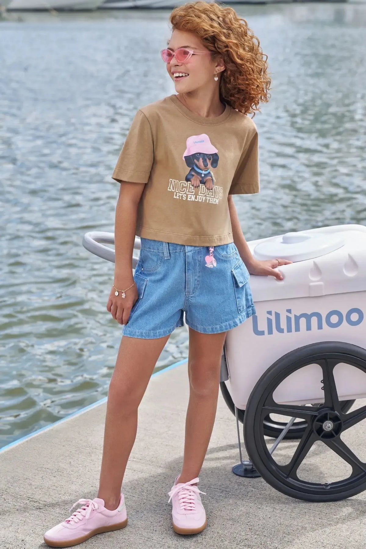 Shorts em Jeans Arkansas 98169 Lilimoon Teen Menina