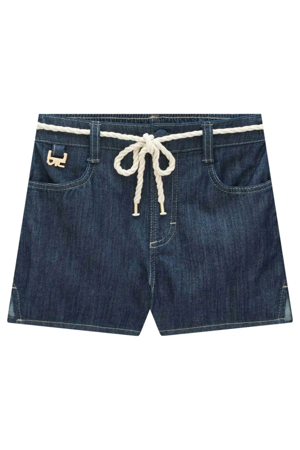 Shorts em Jeans com Elastano 98266 Vic Teen Menina
