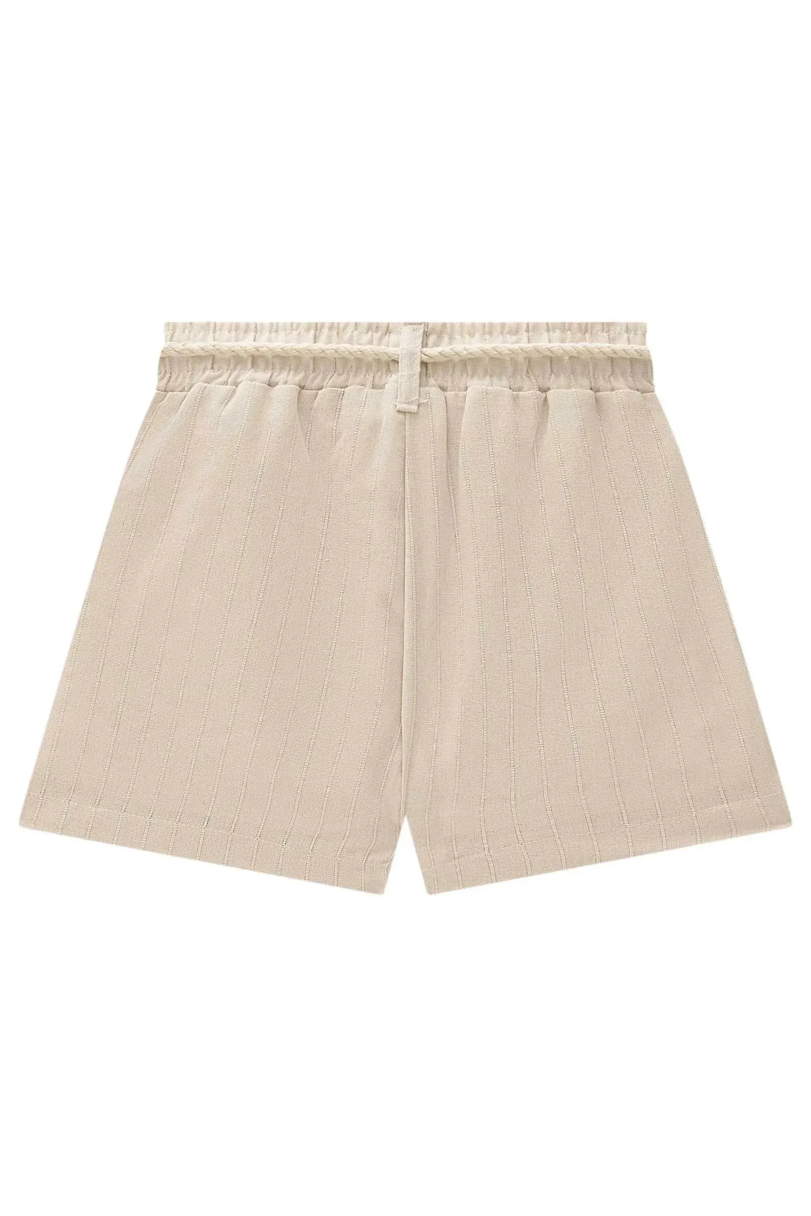 Shorts em Linho Milano 87577 Lilimoon Teen Menina