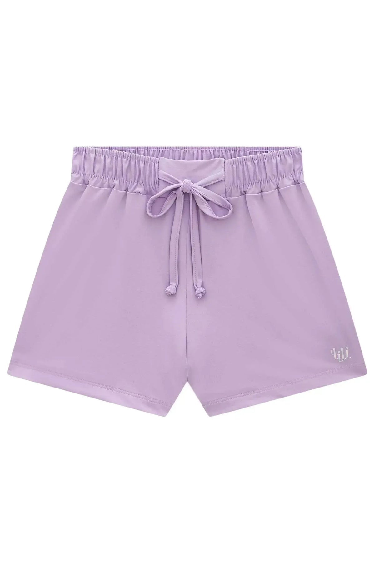 Shorts em Malha UV Dry com Proteção UV 50+ 99383 Lilimoon Teen Menina
