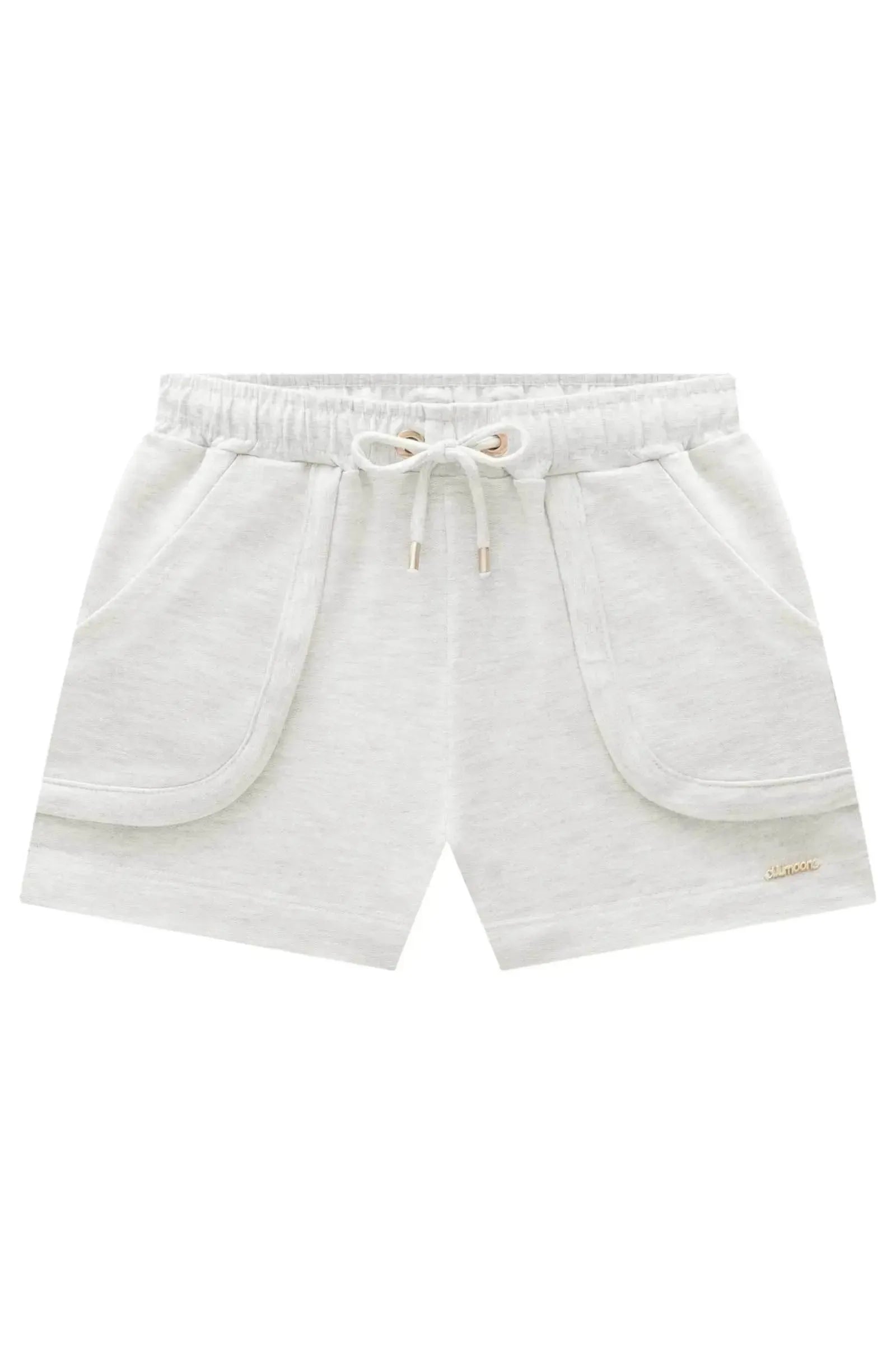 Shorts em Moletom sem Pelucia 83391 Lilimoon Teen Menina