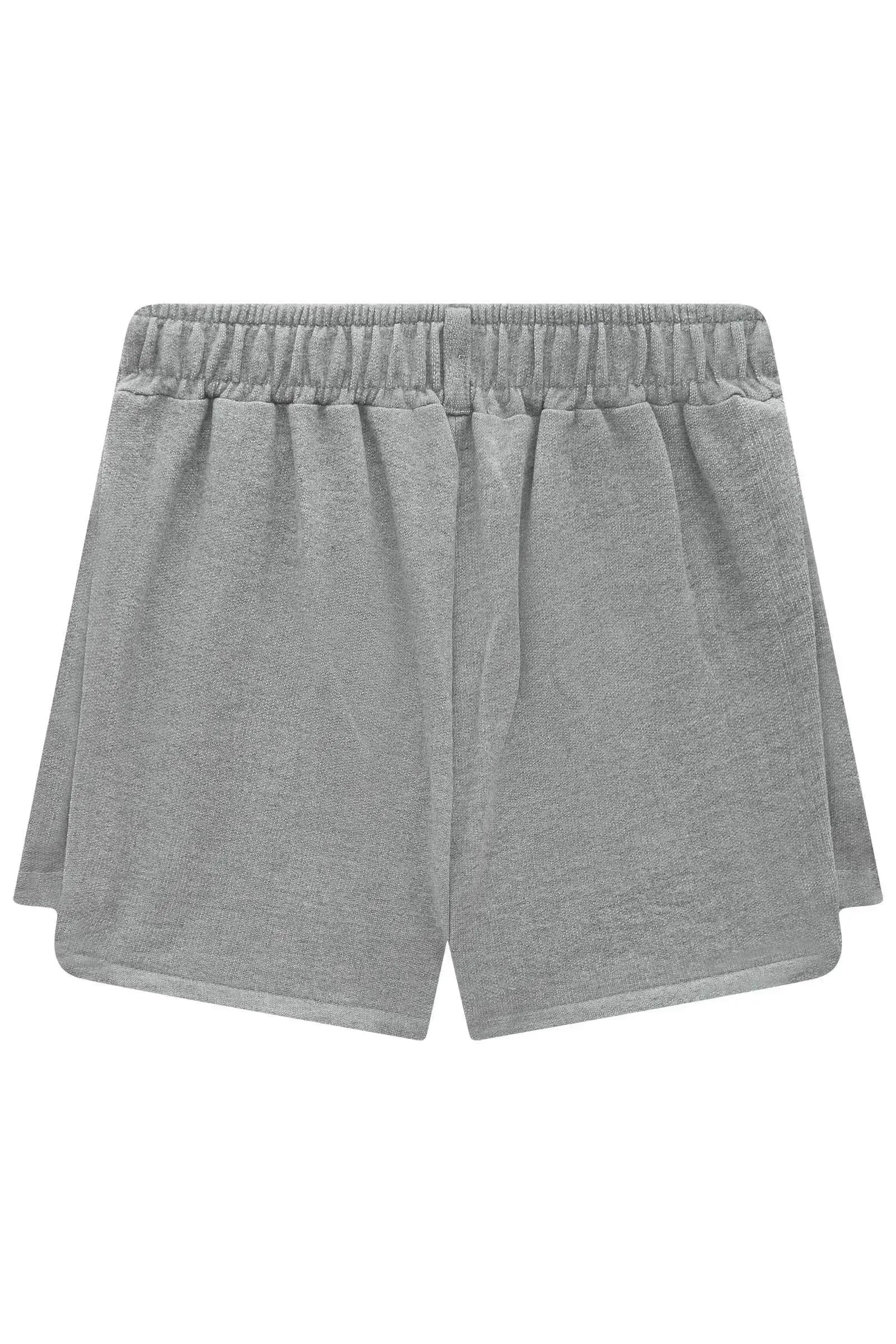 Shorts em Moletom sem Pelúcia 94403 Lilimoon Teen Menina
