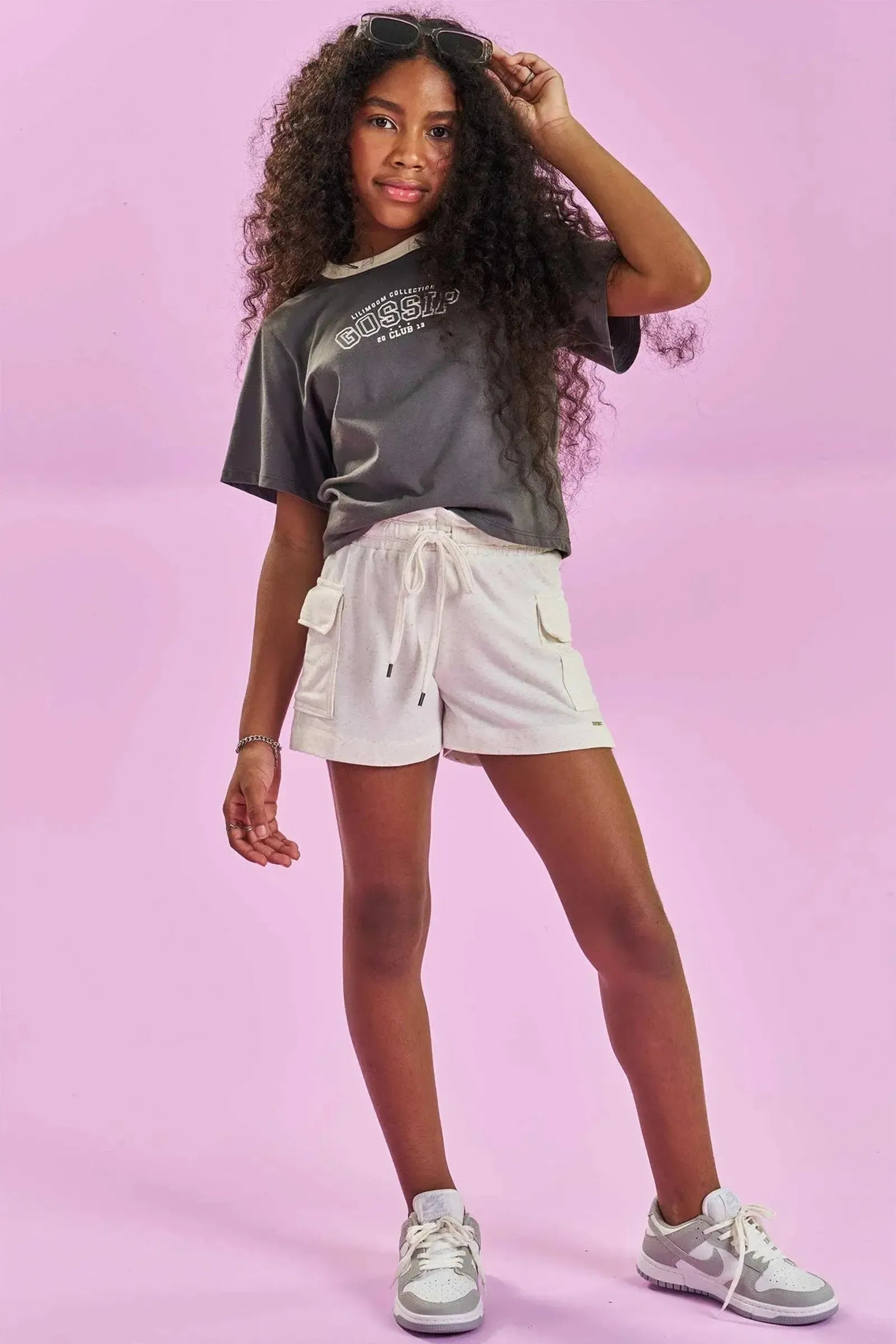 Shorts em Molevisco 83395 Lilimoon Teen Menina
