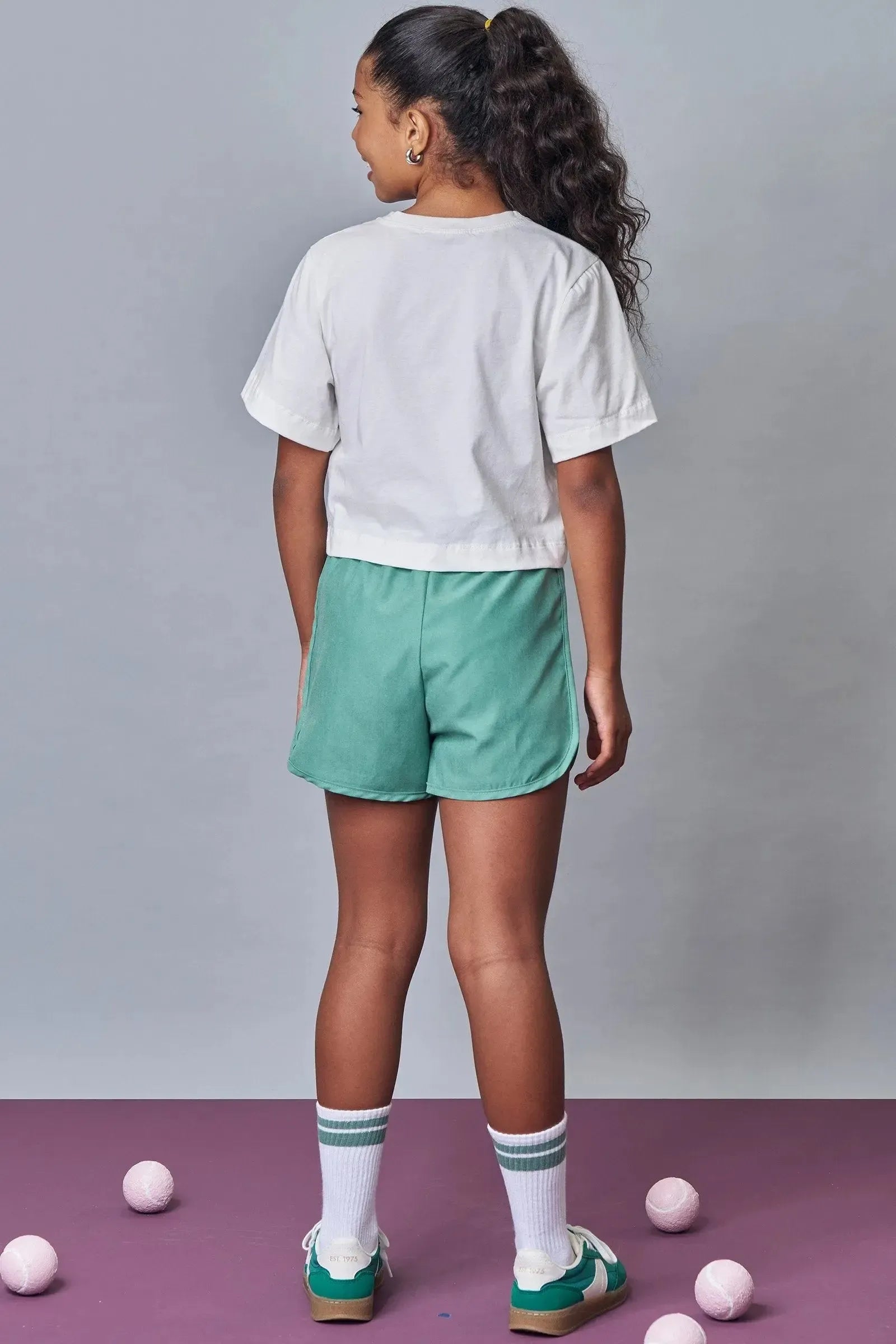 Shorts em Nylon Taslon 92290 Lilimoon Teen Menina