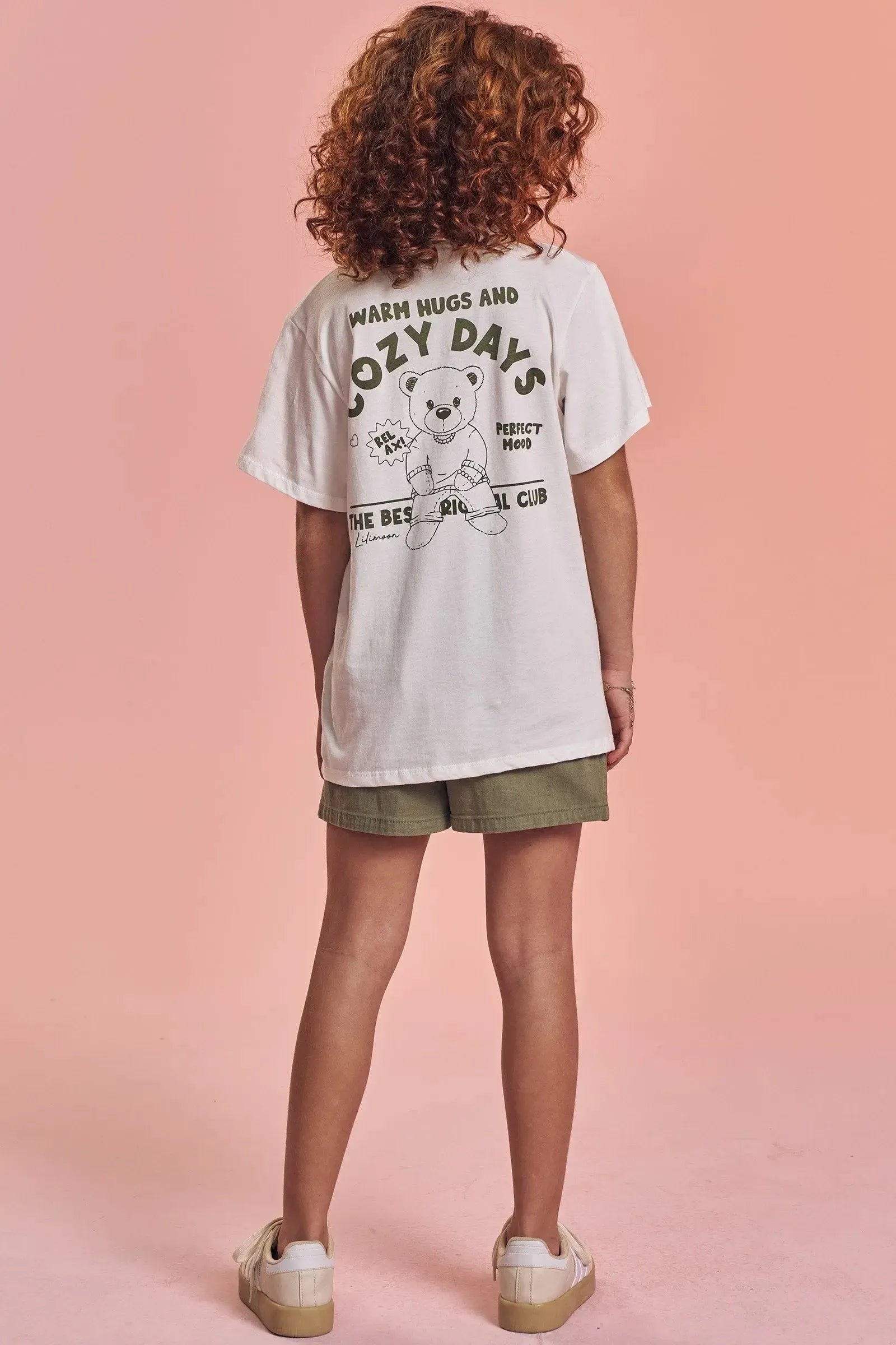 Shorts em Sarja com Elastano 92698 Lilimoon Teen Menina