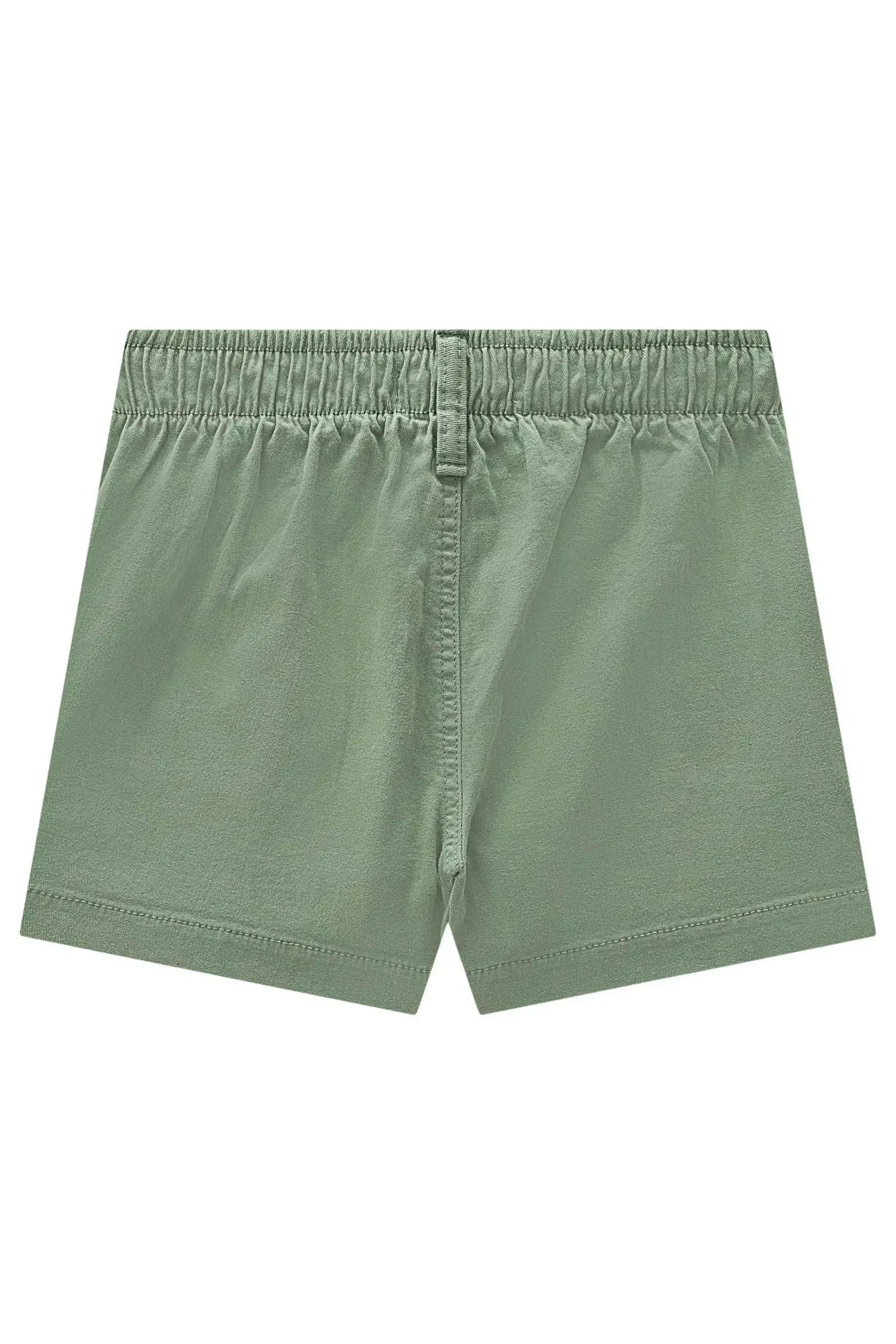 Shorts em Sarja com Elastano 94609 Vic&Vicky Teen Menina