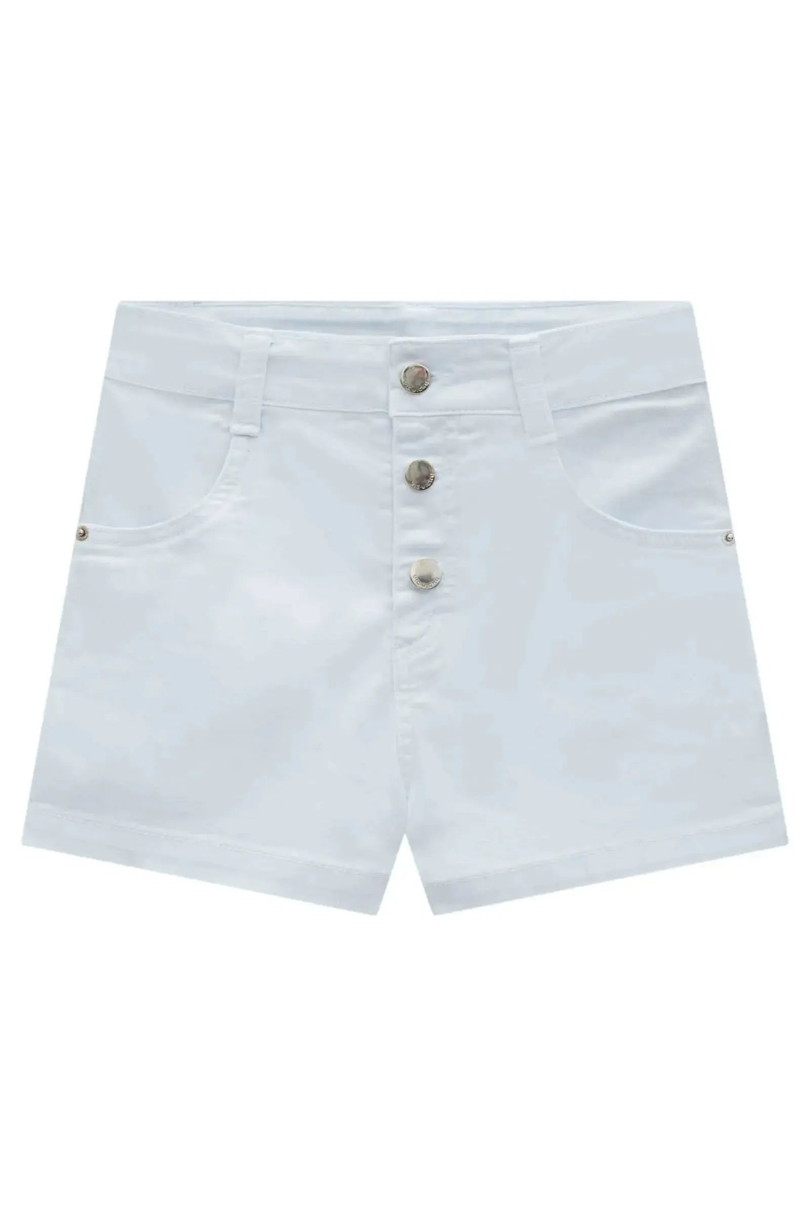 Shorts em Sarja com Elastano 95000 Vic&Vicky Teen Menina