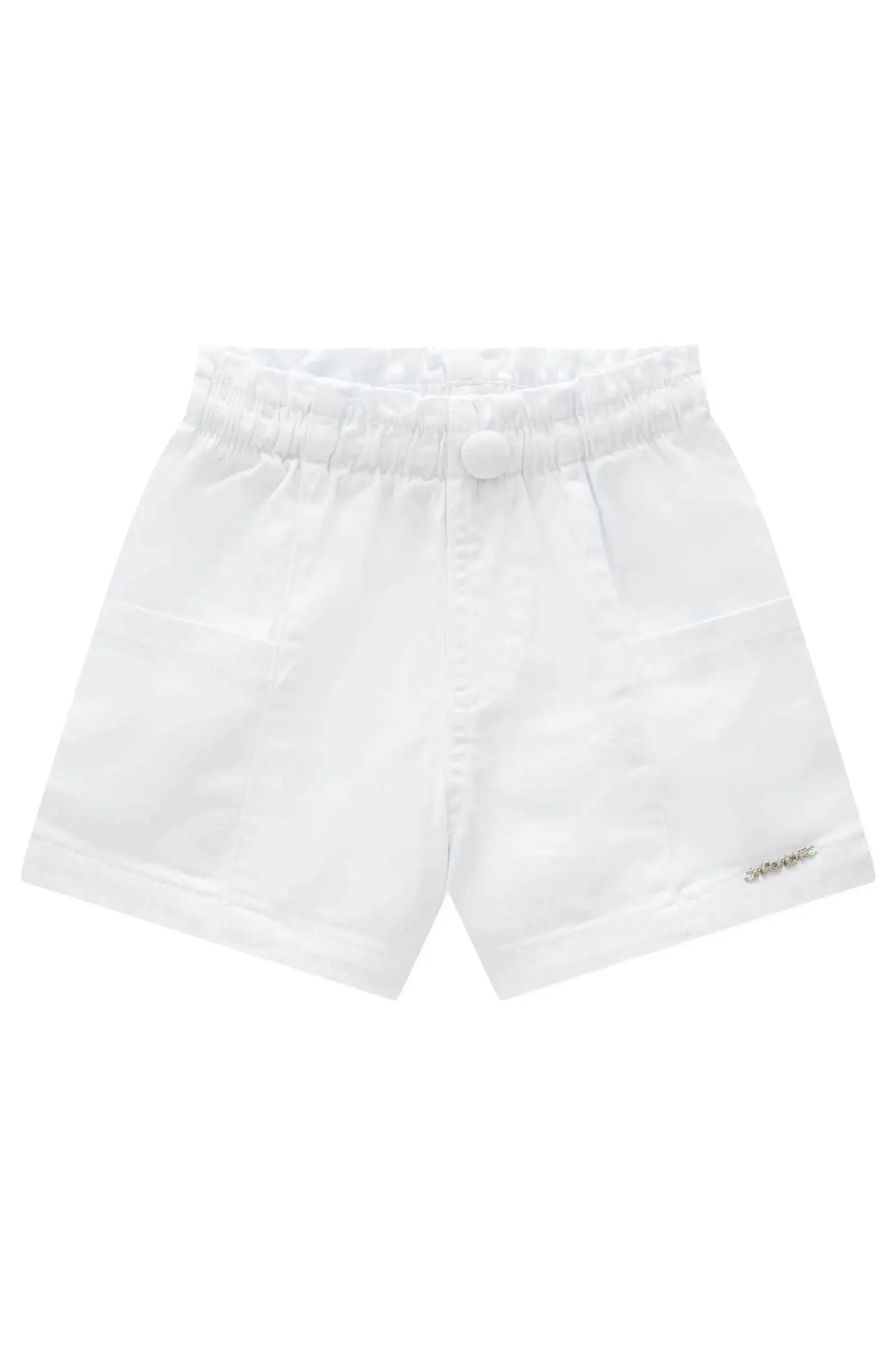 Shorts em Sarja com Elastano 95341 Infanti Infantil Menina