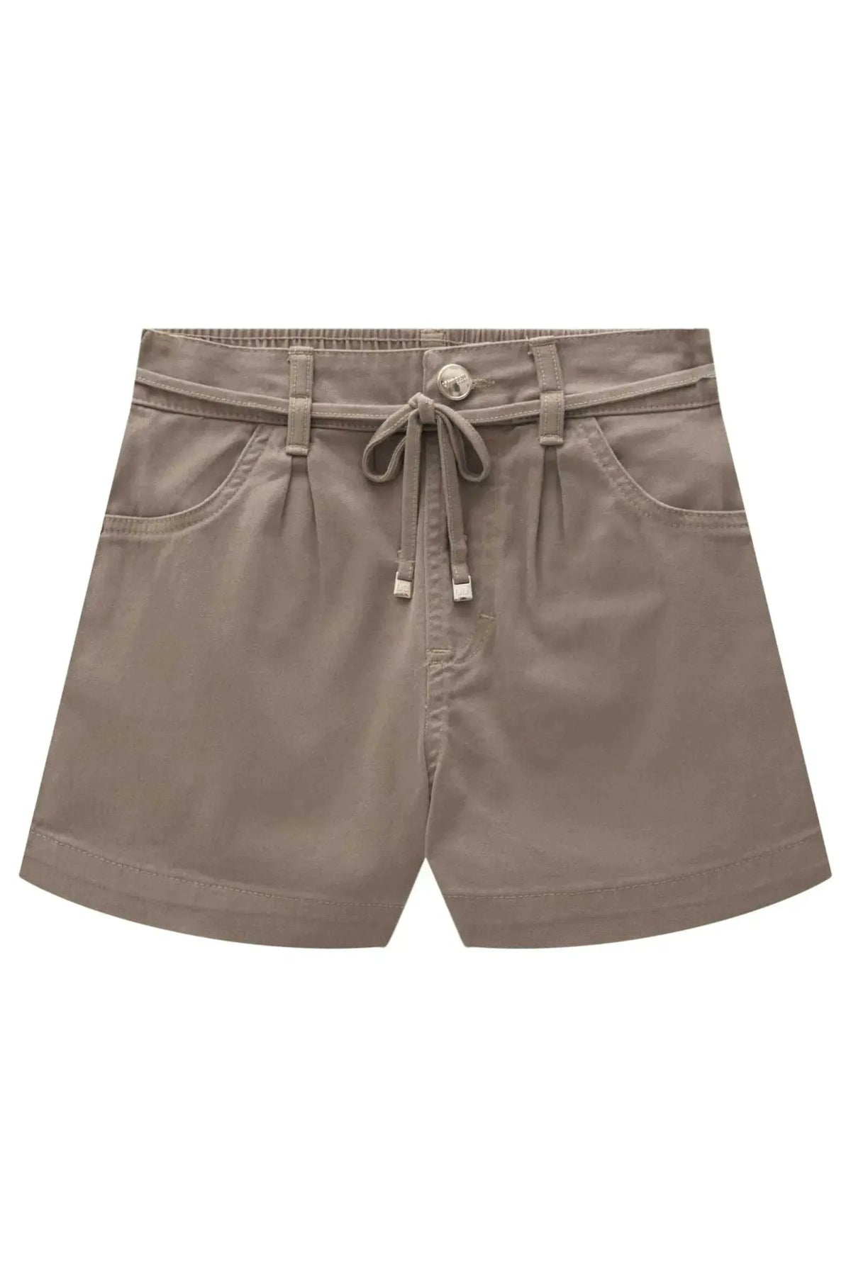 Shorts em Sarja com Elastano 98167 Lilimoon Teen Menina