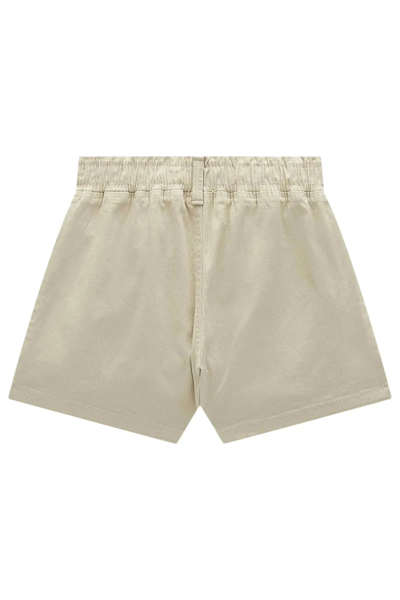 Shorts em Sarja com Elastano 98801 Vic Teen Menina