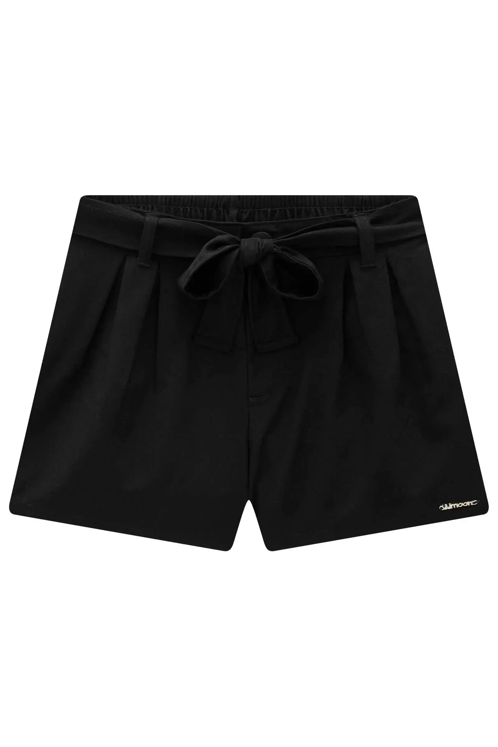 Shorts em Tecido Plano de Viscose 94369 Lilimoon Teen Menina