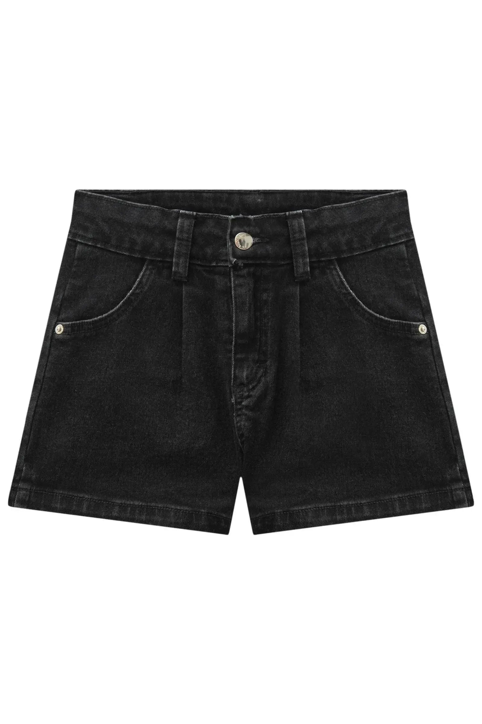 Shorts Jeans com Elastano 88621 Vic&Vicky Teen Menina