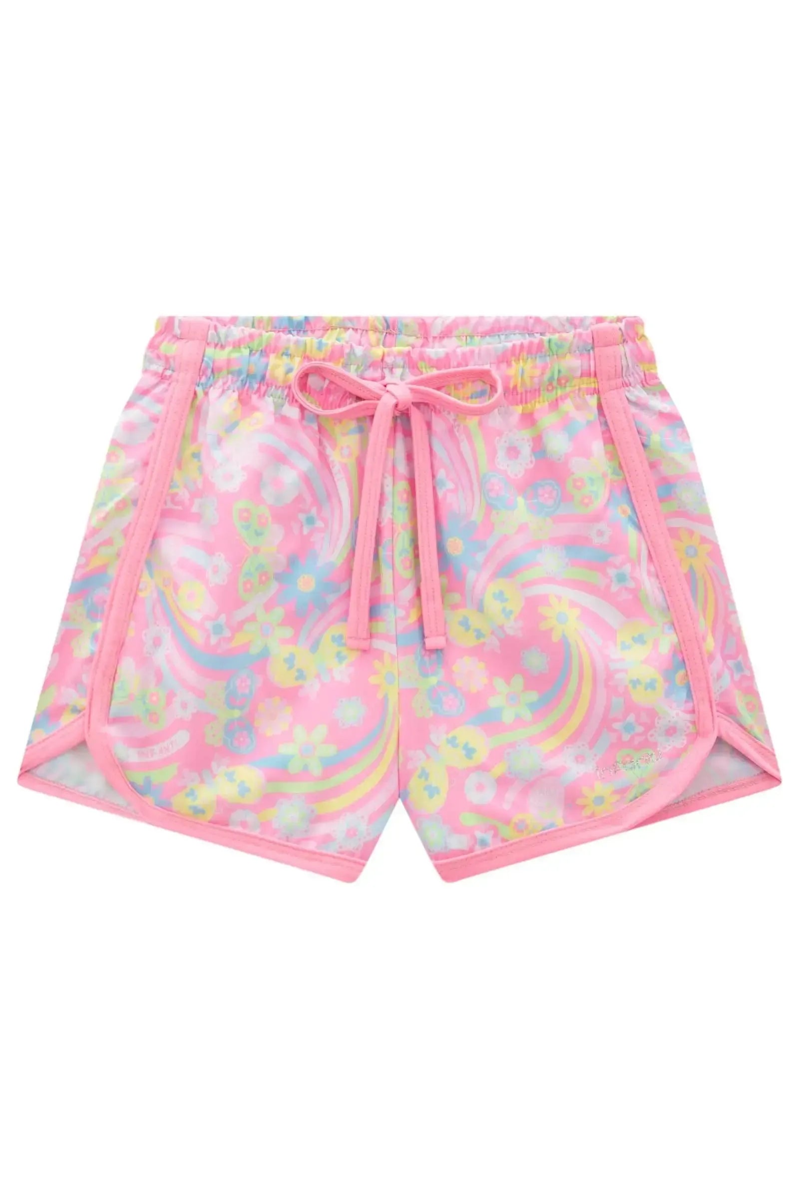 Shorts Saída de Praia em Nylon Ergonomic com Elastano 95913 Infanti Infantil Menina