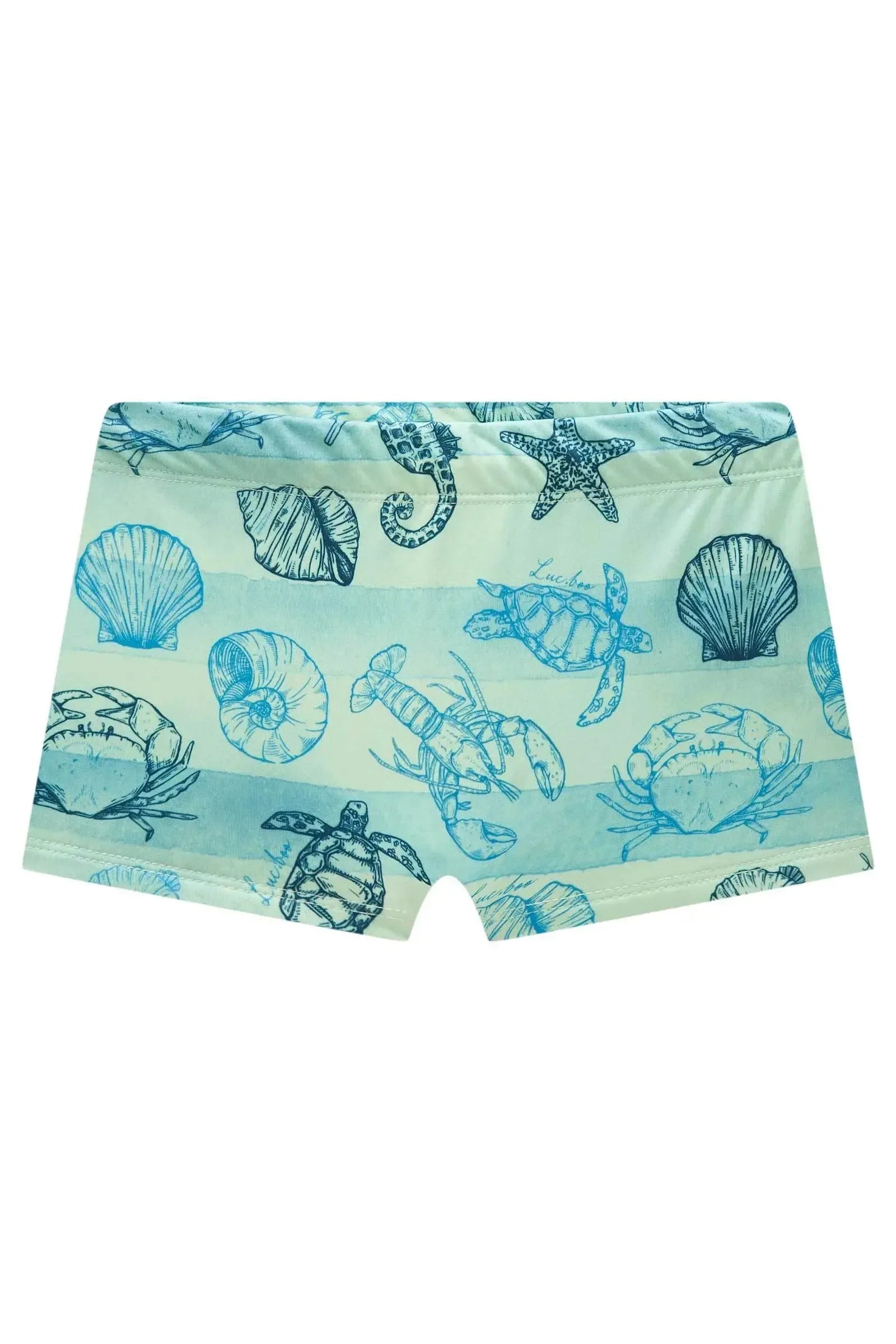 Sunga em Malha UV Dry com Proteção UV 50+ 85528 LucBoo Infantil Menino