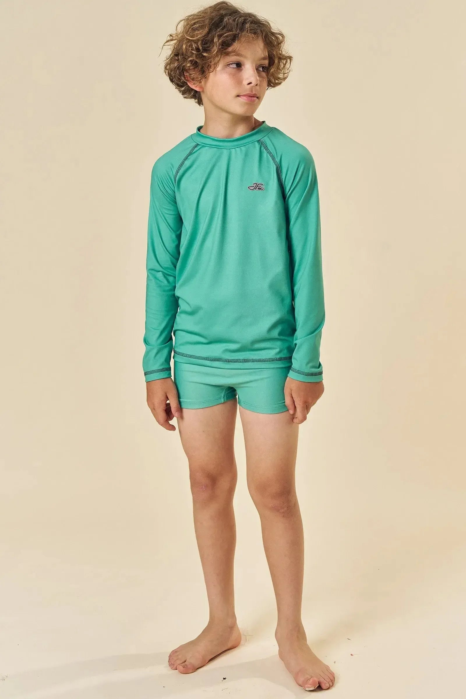 Sunga em Malha Uv Dry com Proteção UV50+ 84350 Johnny Fox Teen Menino