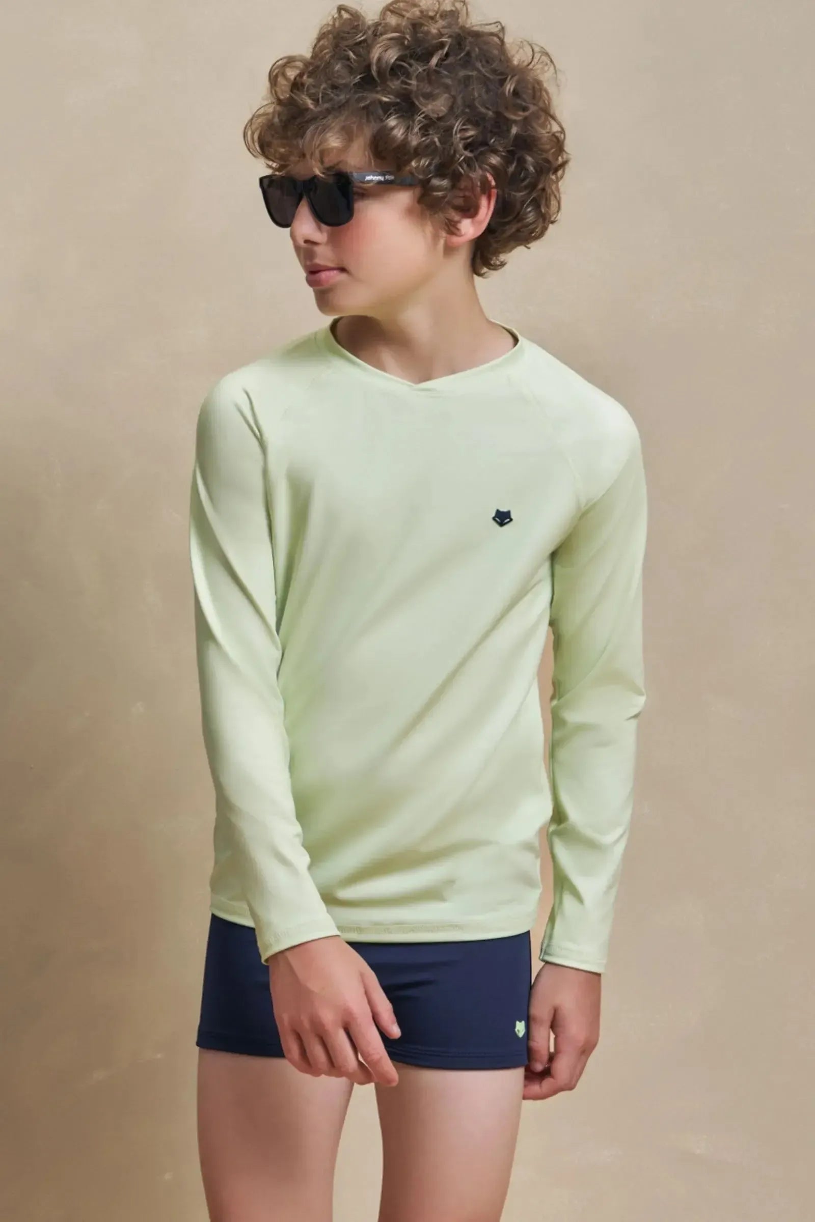Sunga em Malha Uv Dry com Proteção UV50+ 95746 Johnny Fox Teen Menino