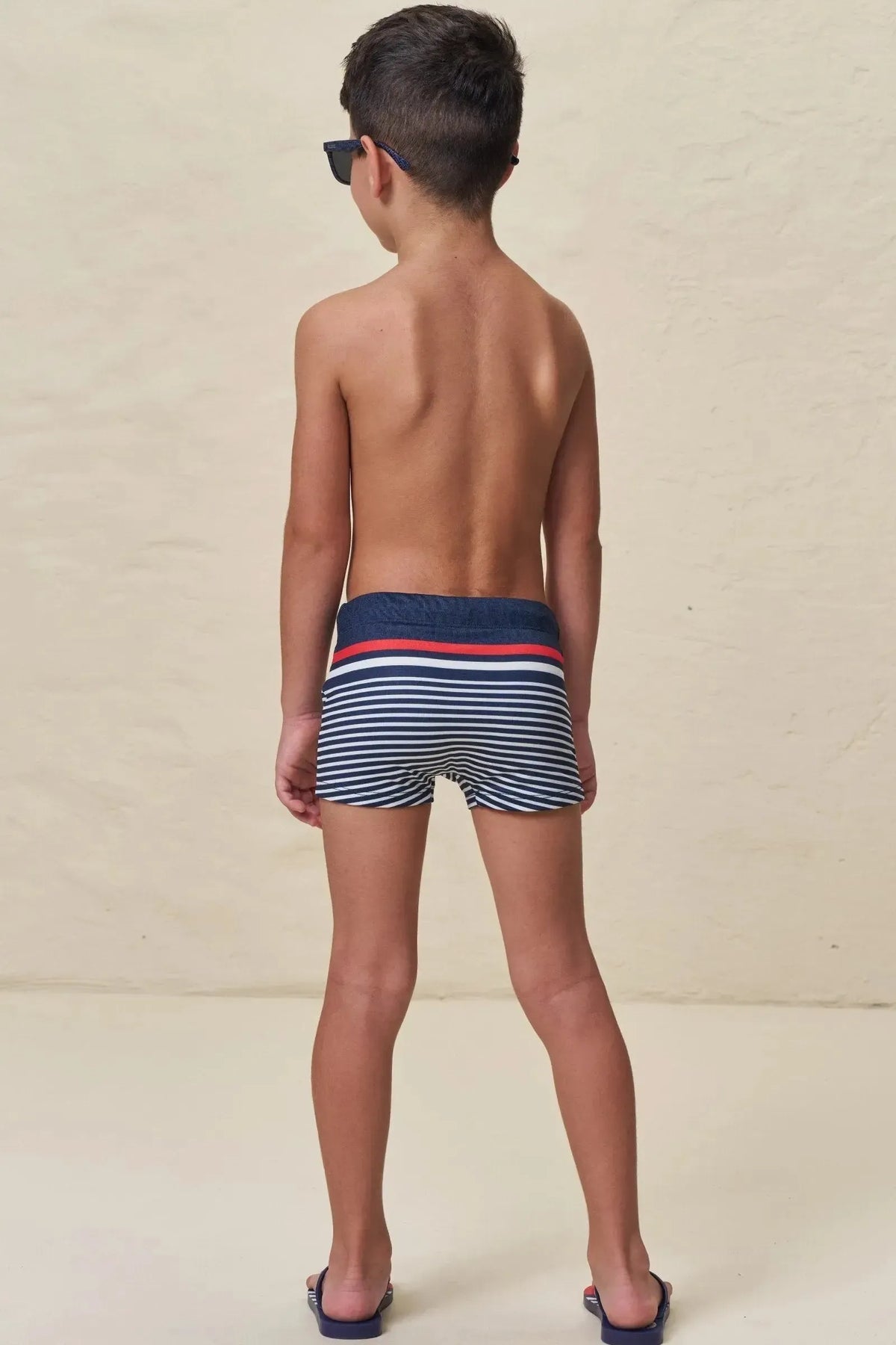Sunga em Malha UV Dry com Proteção UV50+ 99590 LucBoo Infantil Menino
