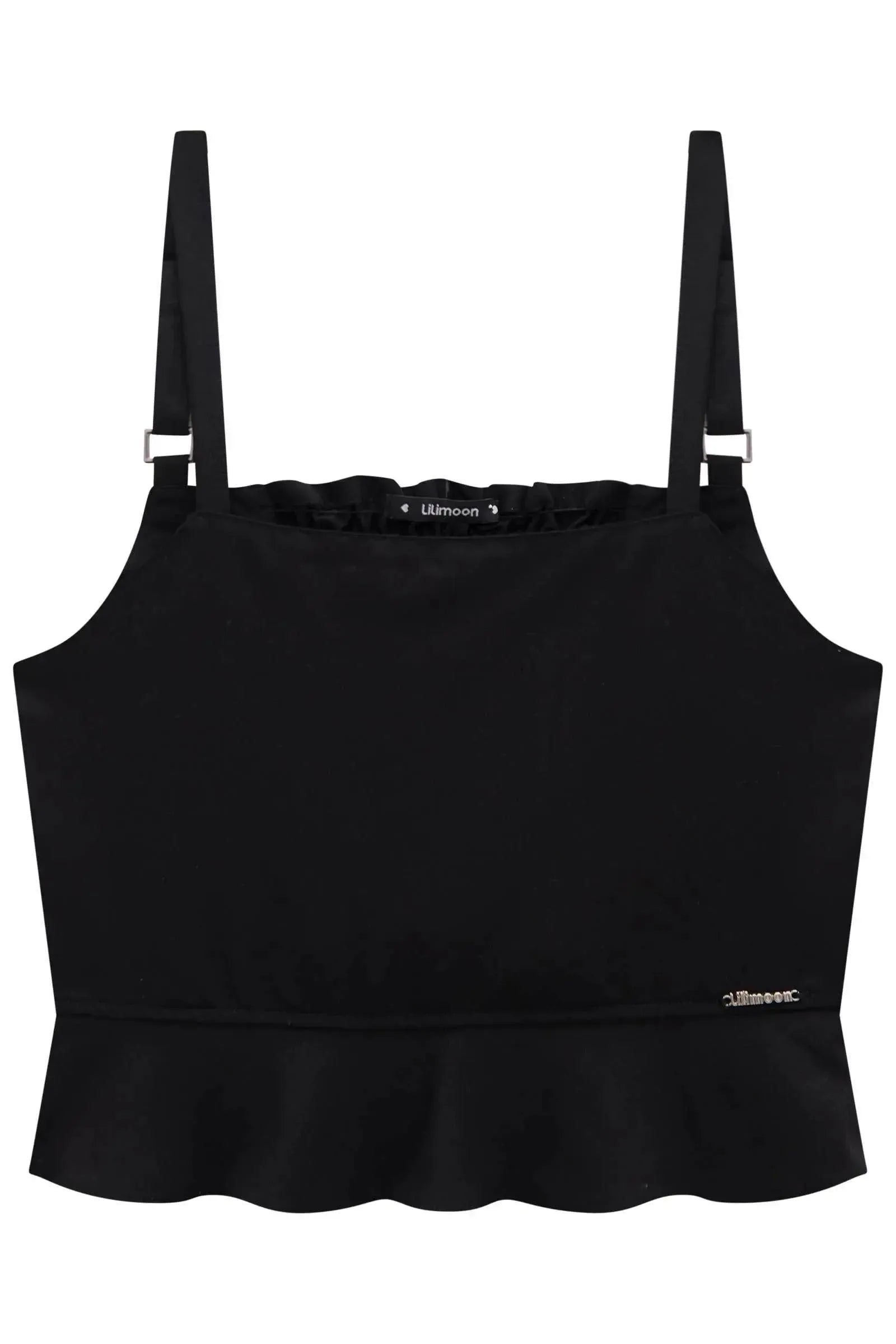 Top Boxy em Tecido Plano de Viscose 83135 Lilimoon Teen Menina