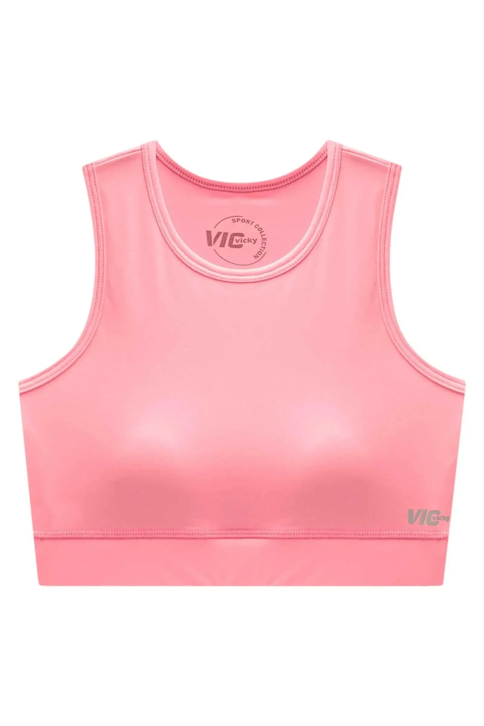 Top Cropped em Malha UV 50+ 84625 Vic&Vicky Teen Menina