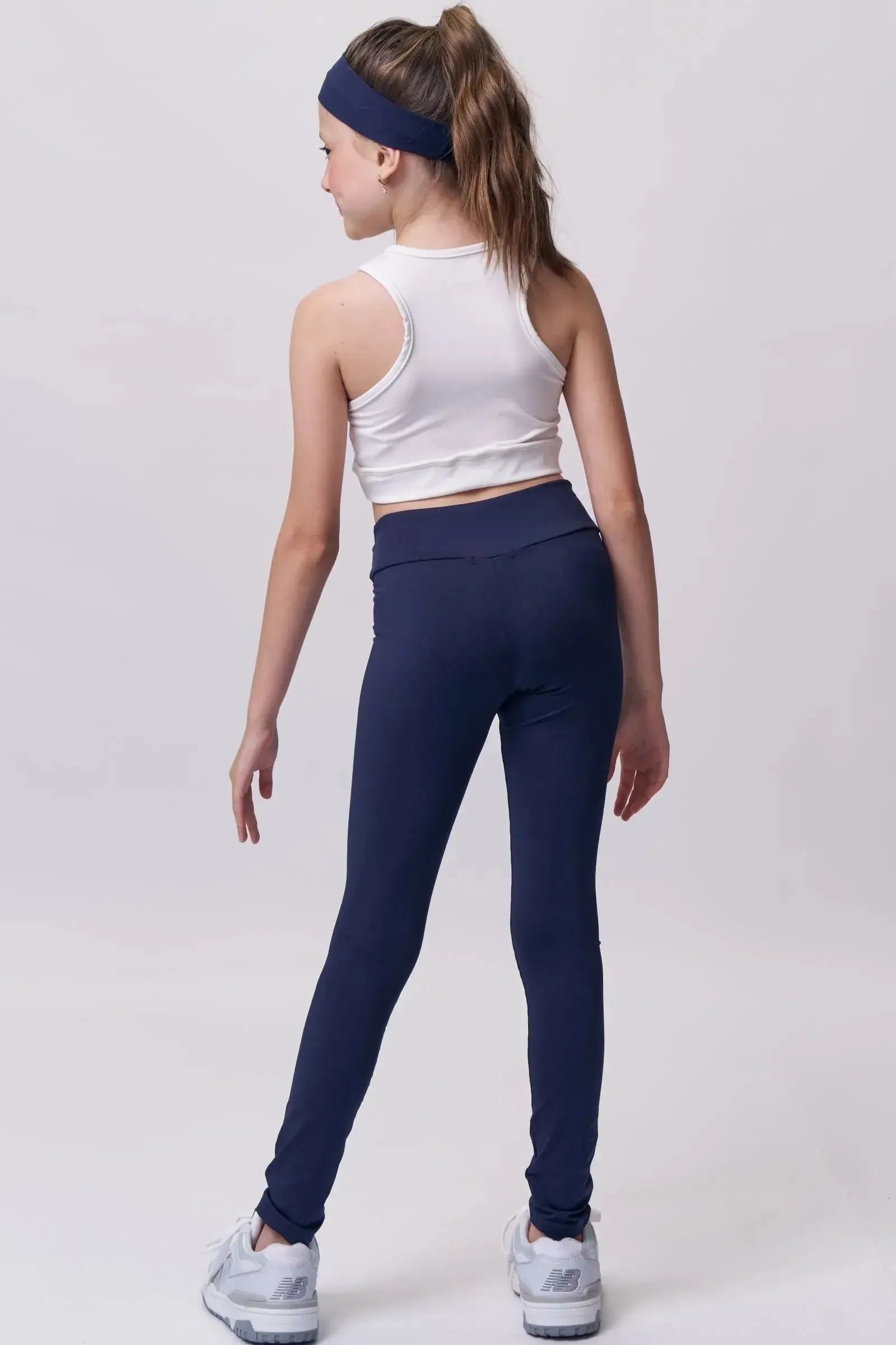 Top Cropped em Malha UV50 96288 Vic&Vicky Teen Menina