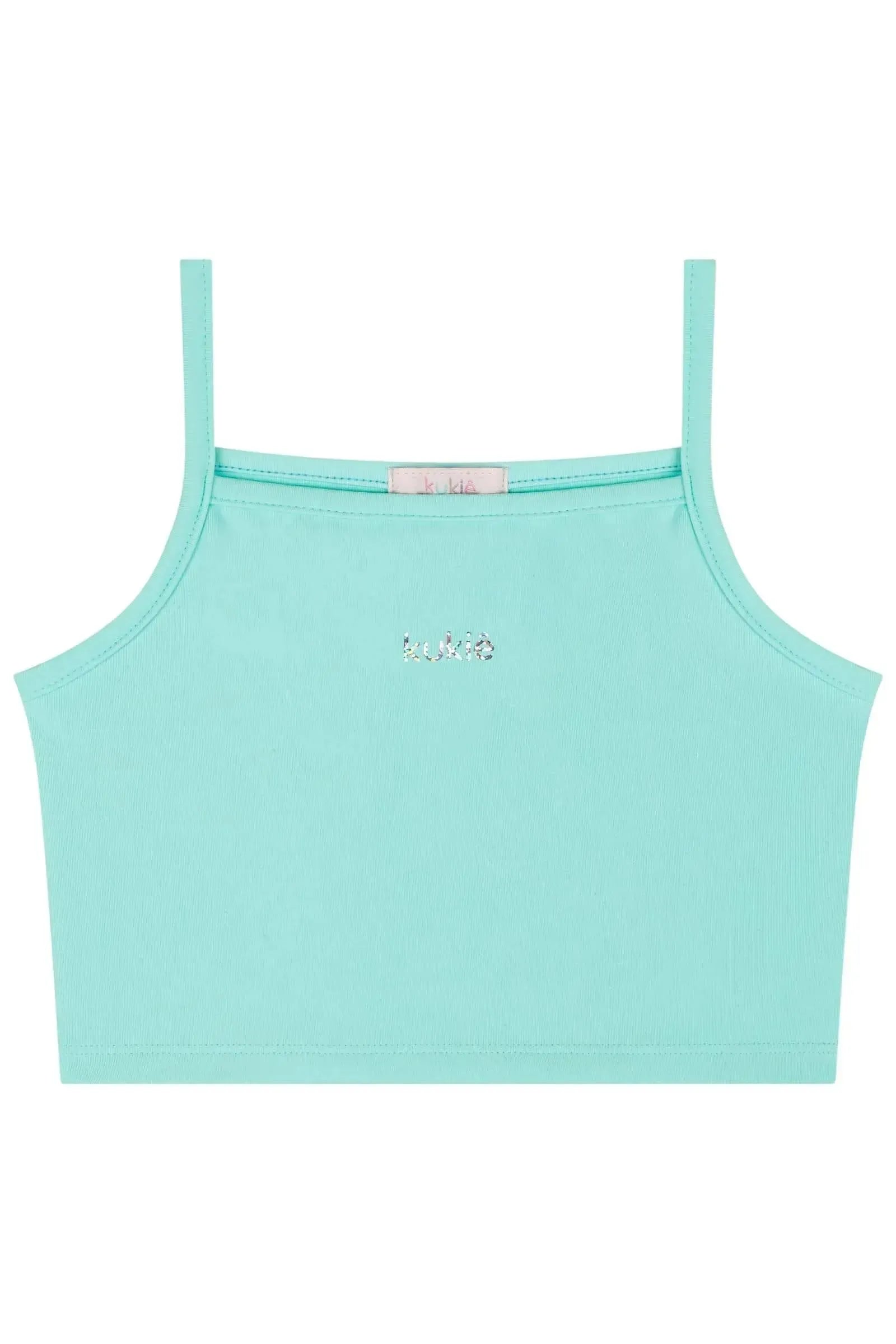 Top Cropped em Poliamida 86751 Kukiê Infantil Menina