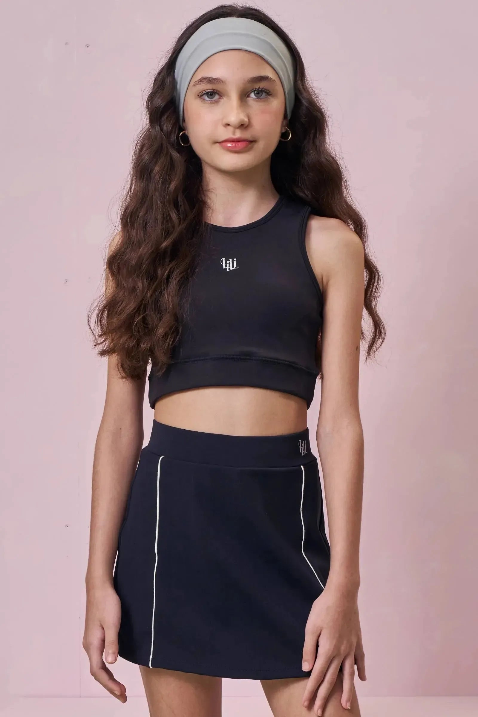 Top em Malha Poliamida com Proteção UV 50+ 96468 Lilimoon Teen Menina