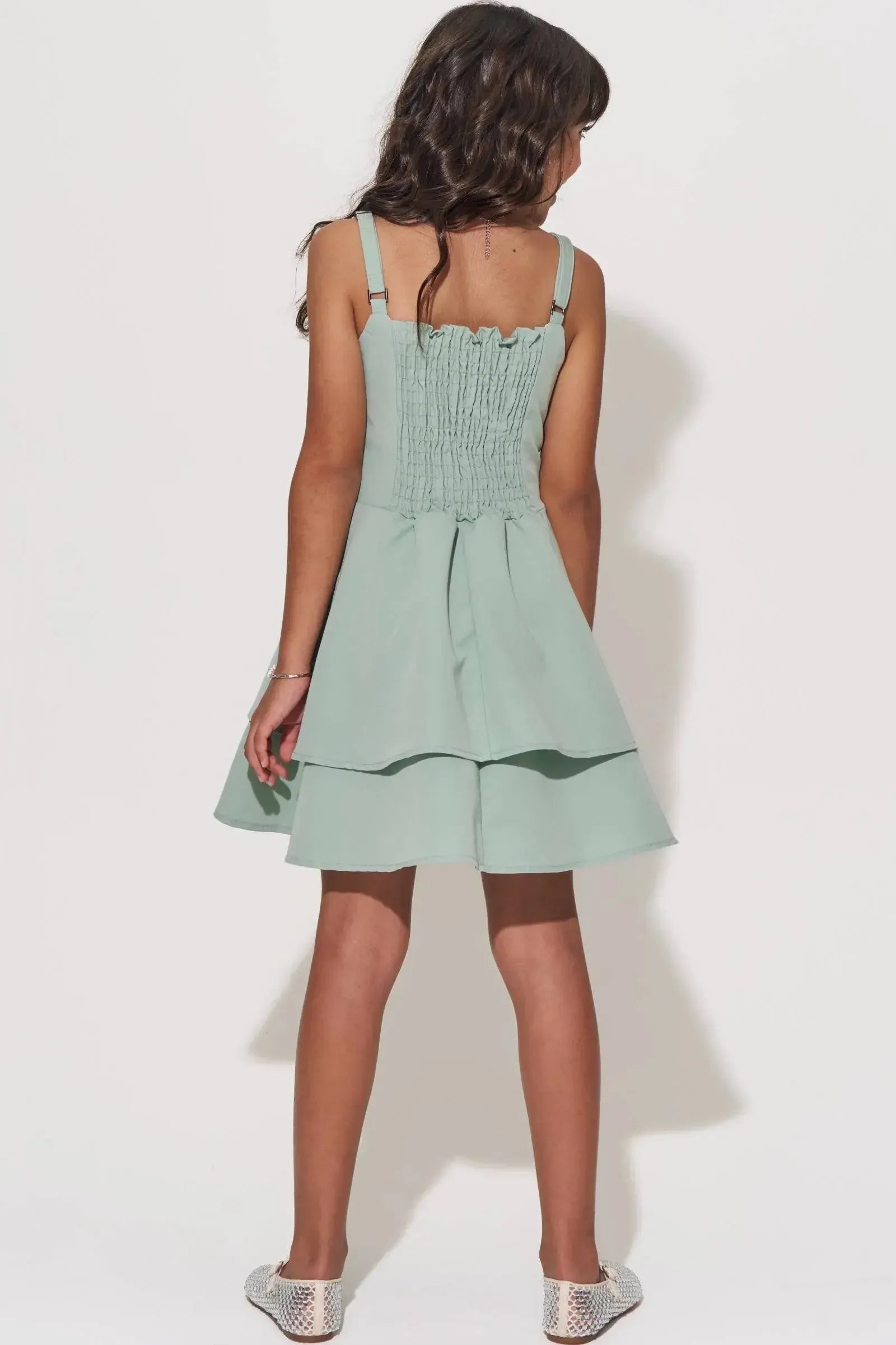 Vestido em Alfaiataria Brunello 94875 Lilimoon Teen Menina