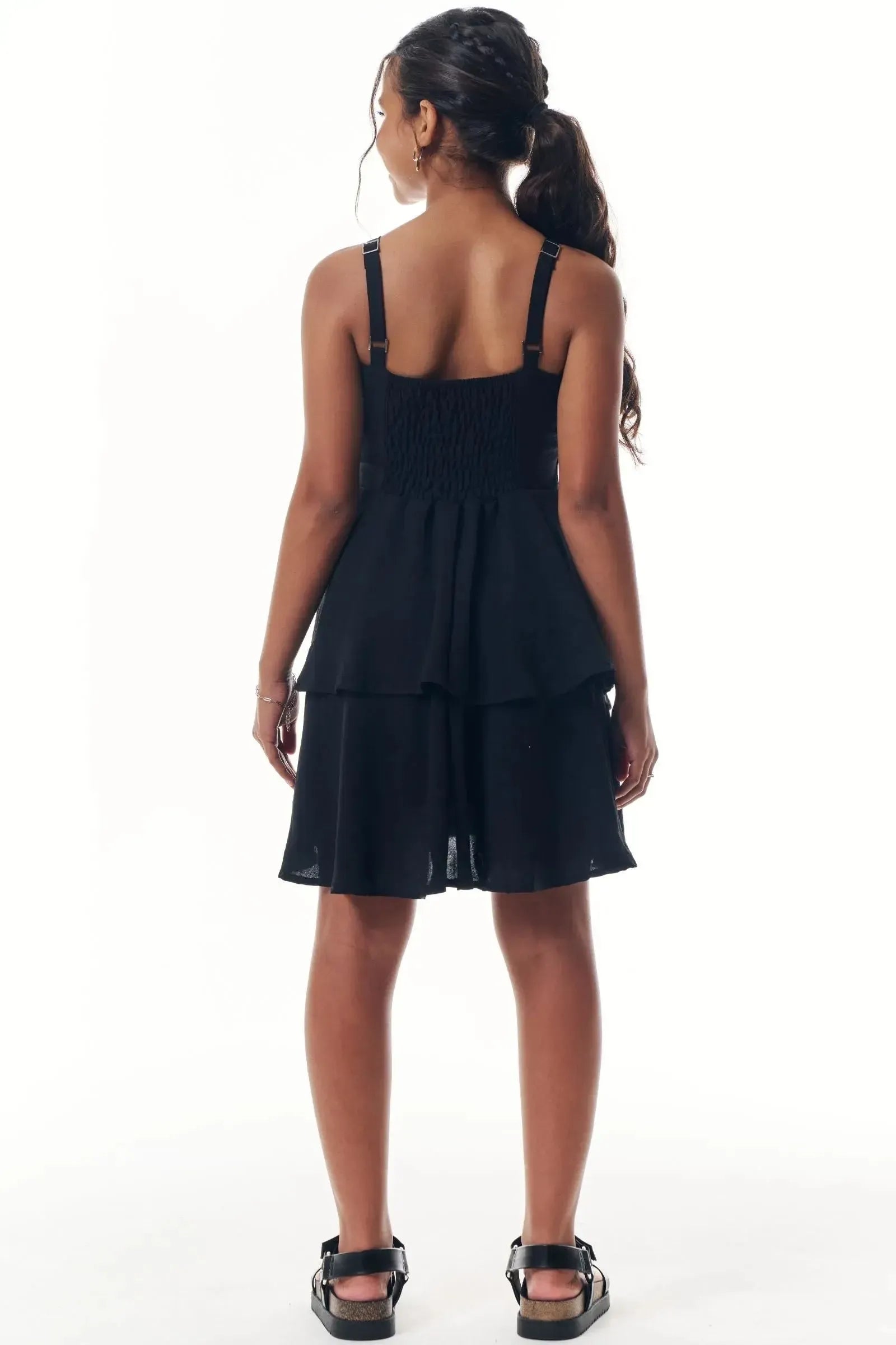 Vestido em Alfaiataria Corsica 95588 Vic&Vicky Teen Menina