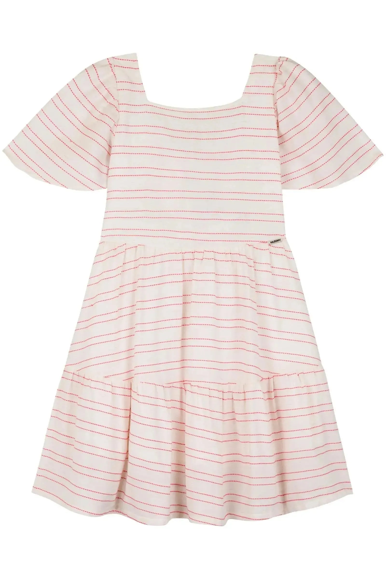 Vestido em Blend de Viscose 84176 Kukiê Infantil Menina