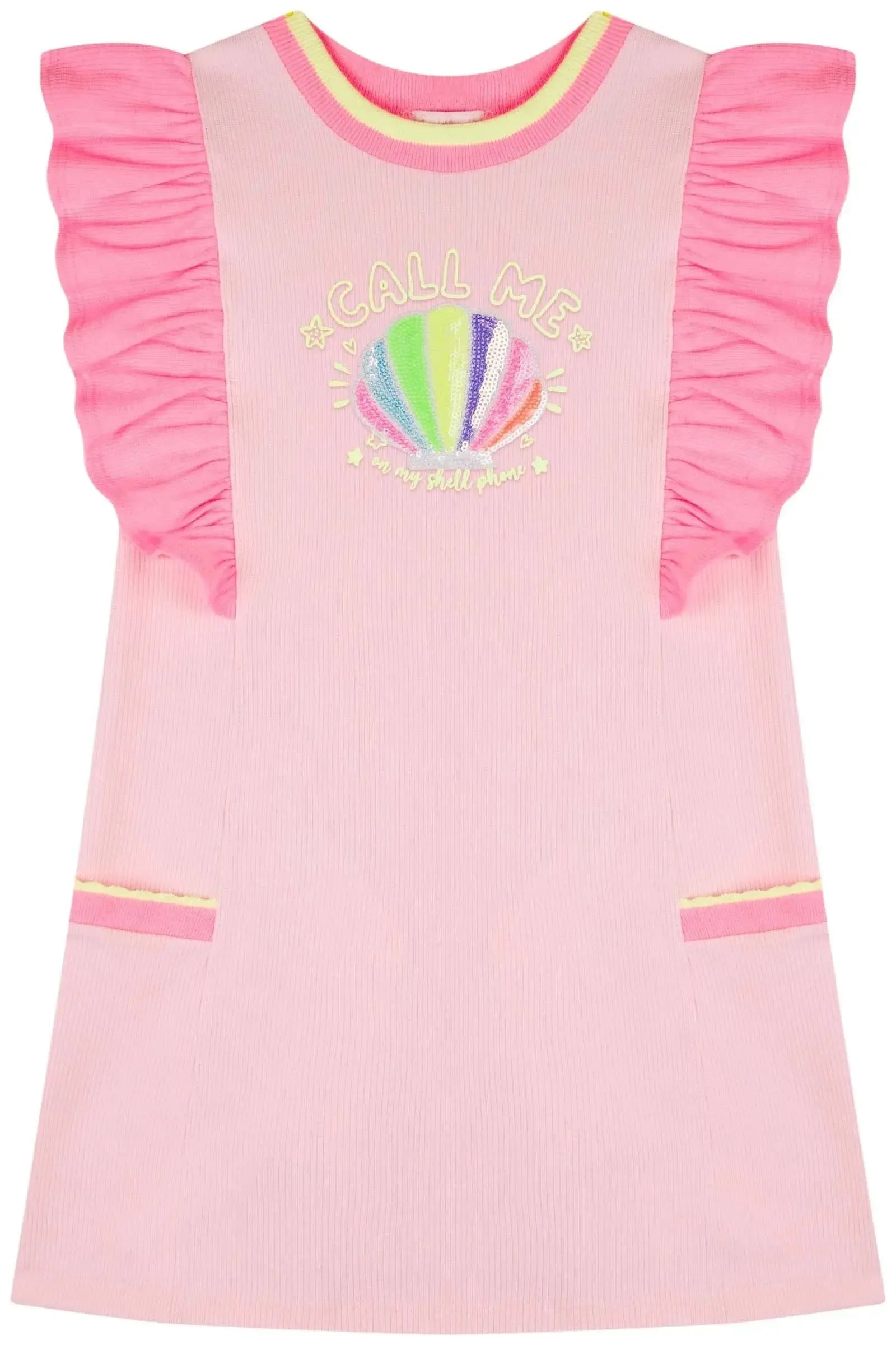Vestido em Canelado Liz 84573 Kukiê Infantil Menina