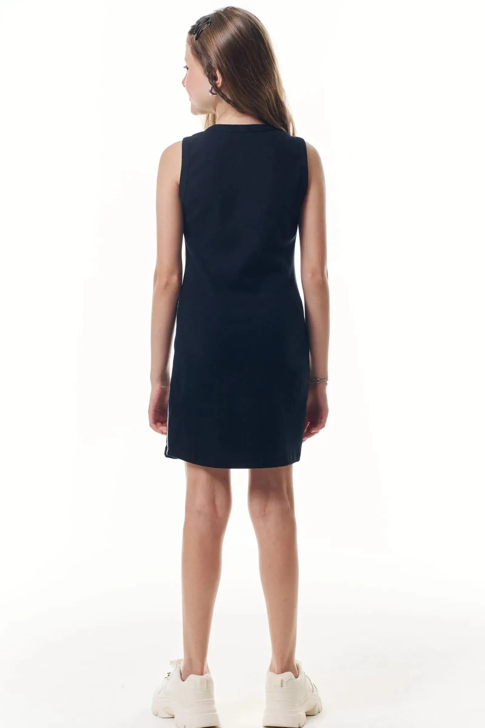 Vestido em Canelado Liz 95585 Vic&Vicky Teen Menina