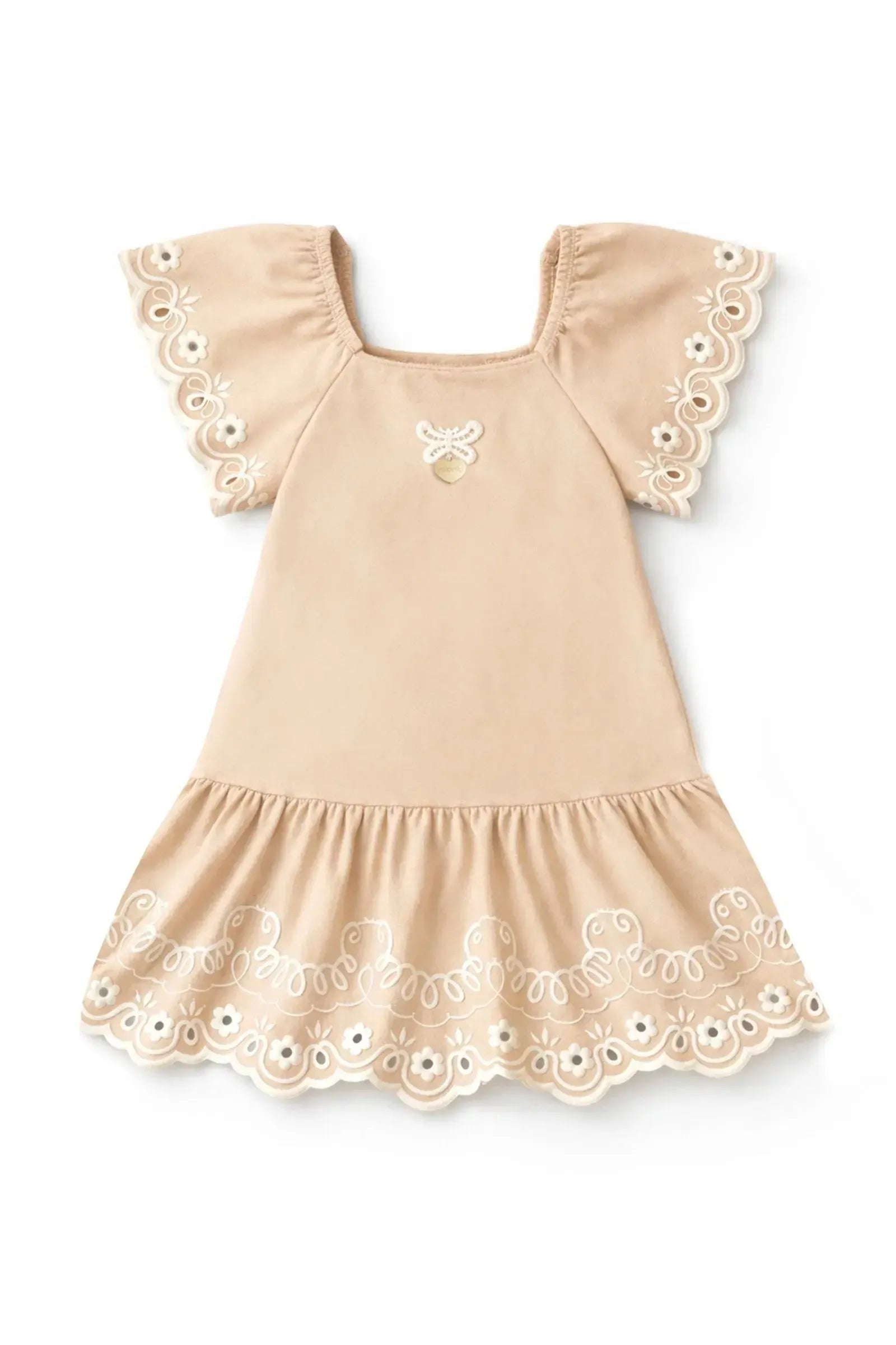 Vestido em Cotton 15784 Infanti Infantil Menina