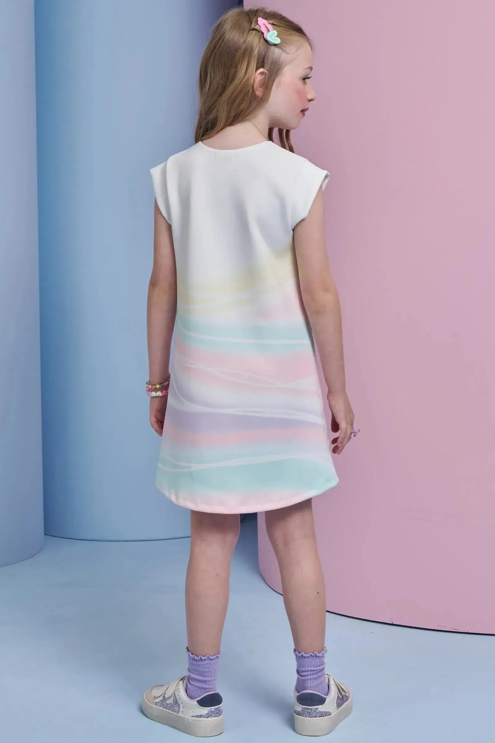 Vestido em Fly Tech 94458 Infanti Infantil Menina