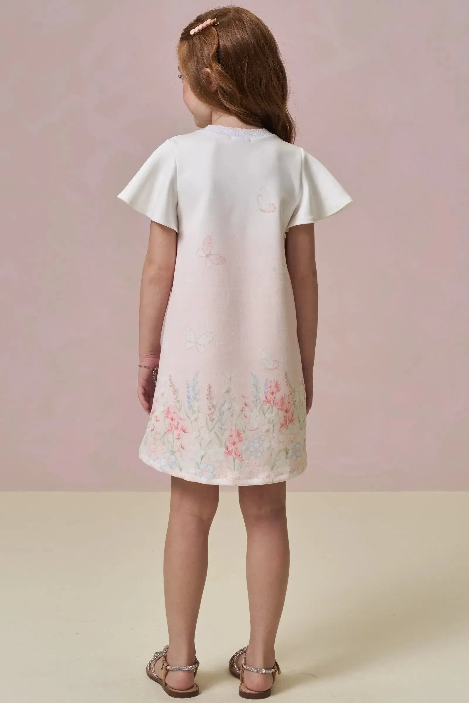 Vestido em Fly Tech 95832 Infanti Infantil Menina