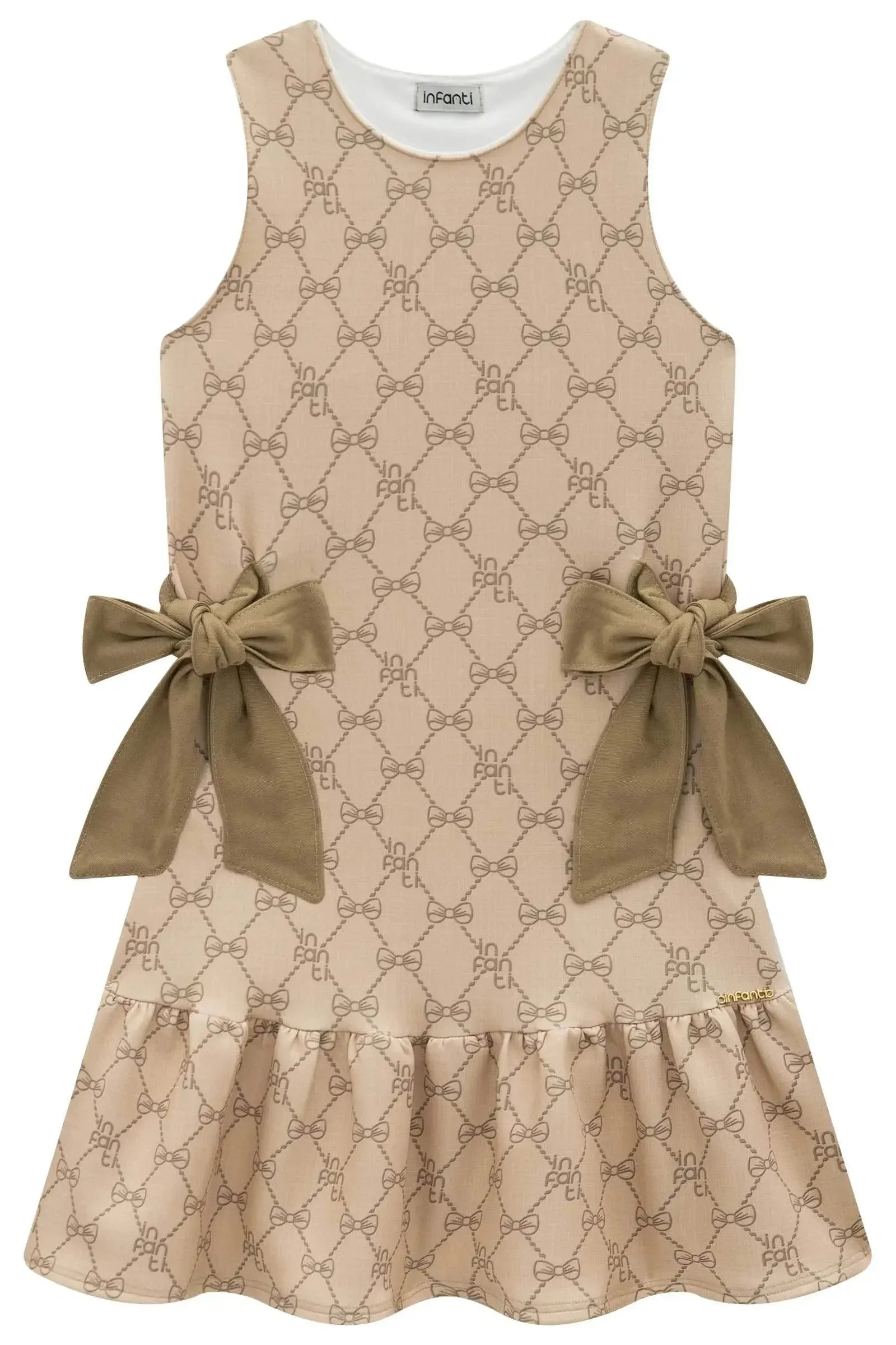 Vestido em Fly Tech 98773 Infanti Infantil Menina