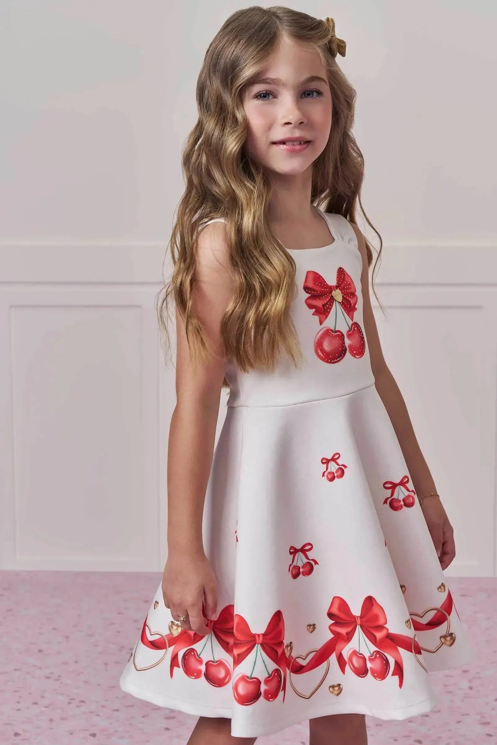 Vestido em Fly Tech 99138 Infanti Infantil Menina