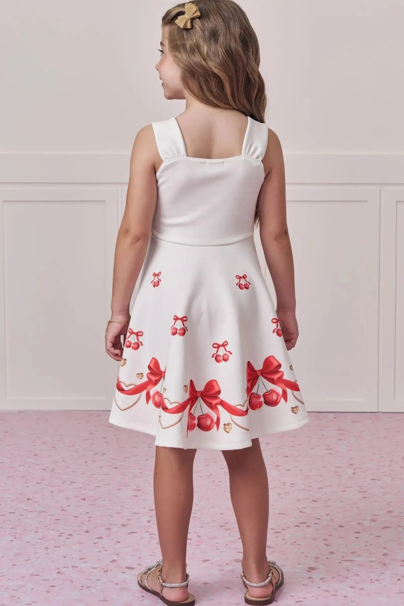 Vestido em Fly Tech 99138 Infanti Infantil Menina