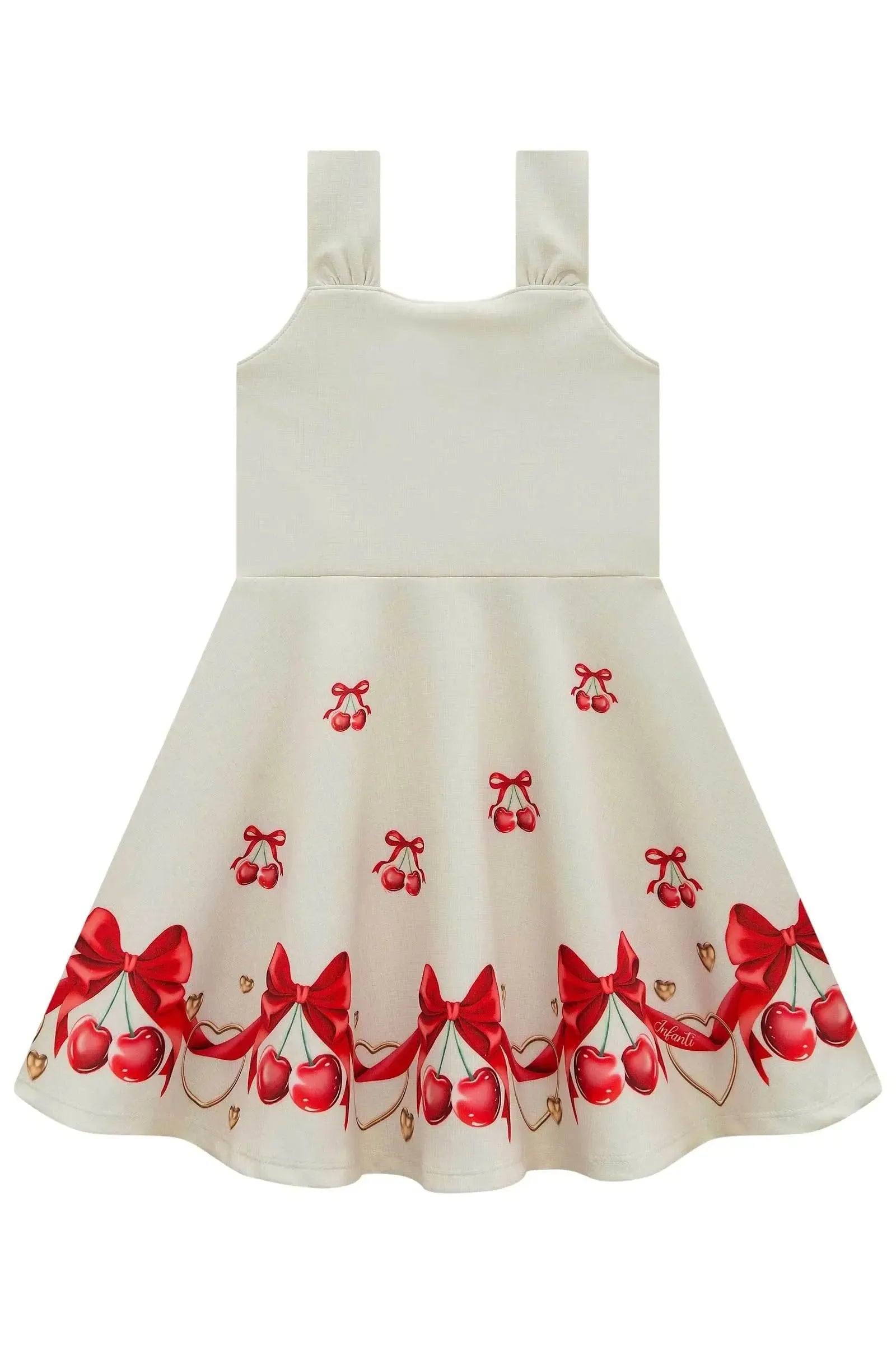Vestido em Fly Tech 99138 Infanti Infantil Menina