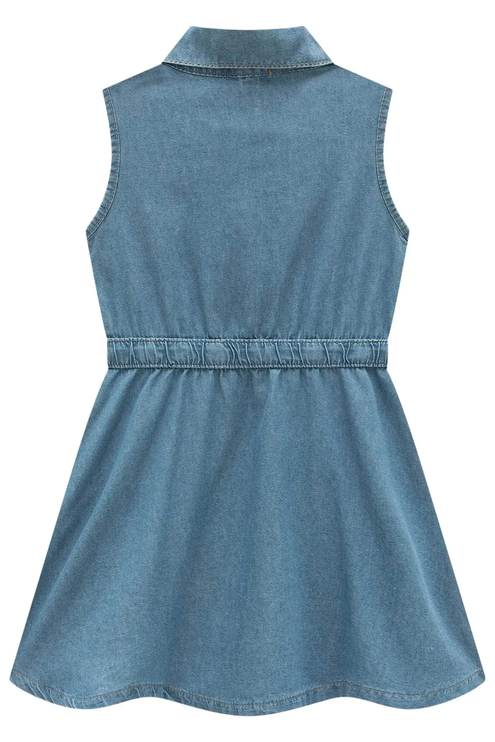 Vestido em Jeans 98779 Infanti Infantil Menina