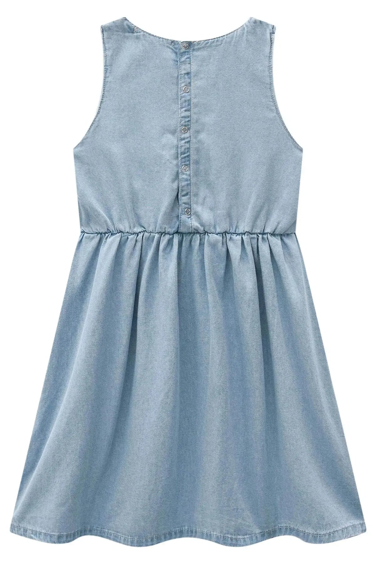 Vestido em Jeans Teca 98981 Lilimoon Teen Menina
