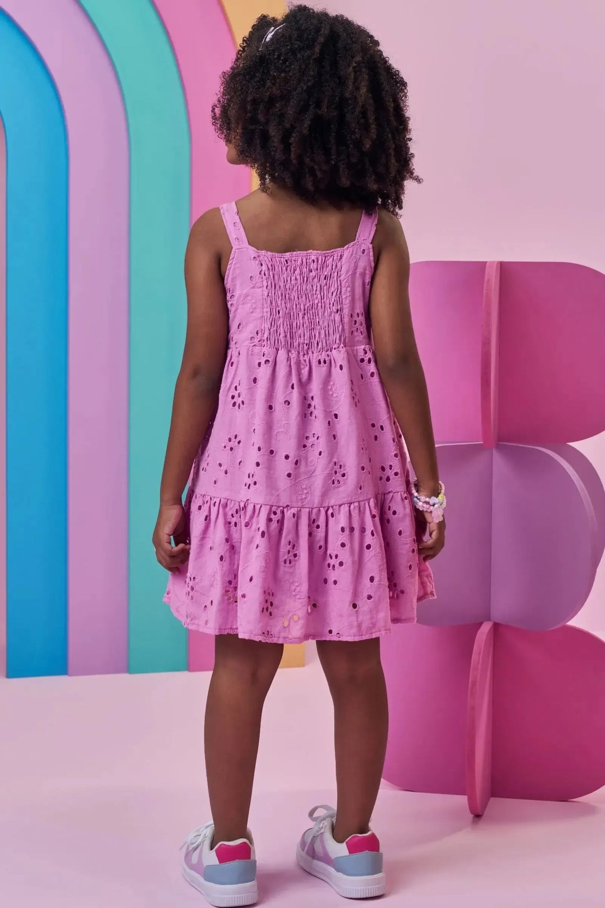 Vestido em Laise 99023 Kukiê Infantil Menina