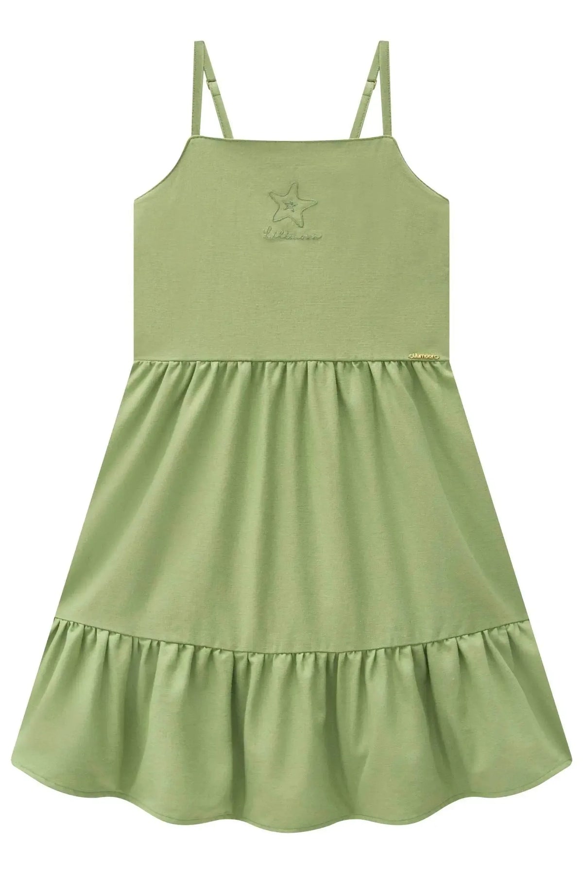 Vestido em Linho Santorini 99346 Lilimoon Teen Menina