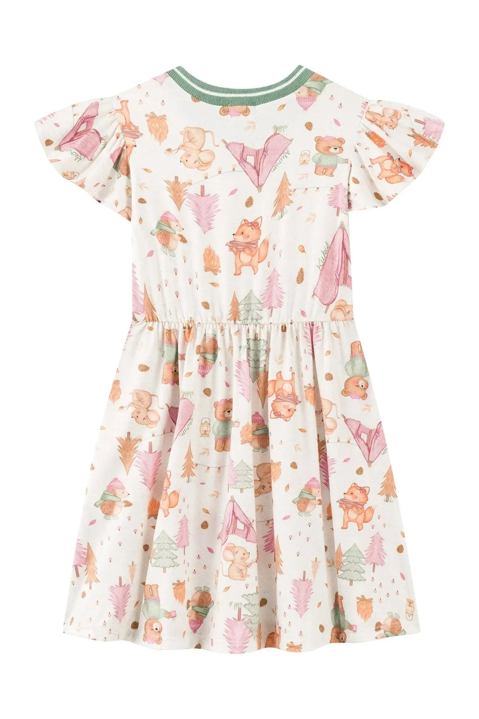 Vestido em Malha Comfy 93754 Kukiê Infantil Menina